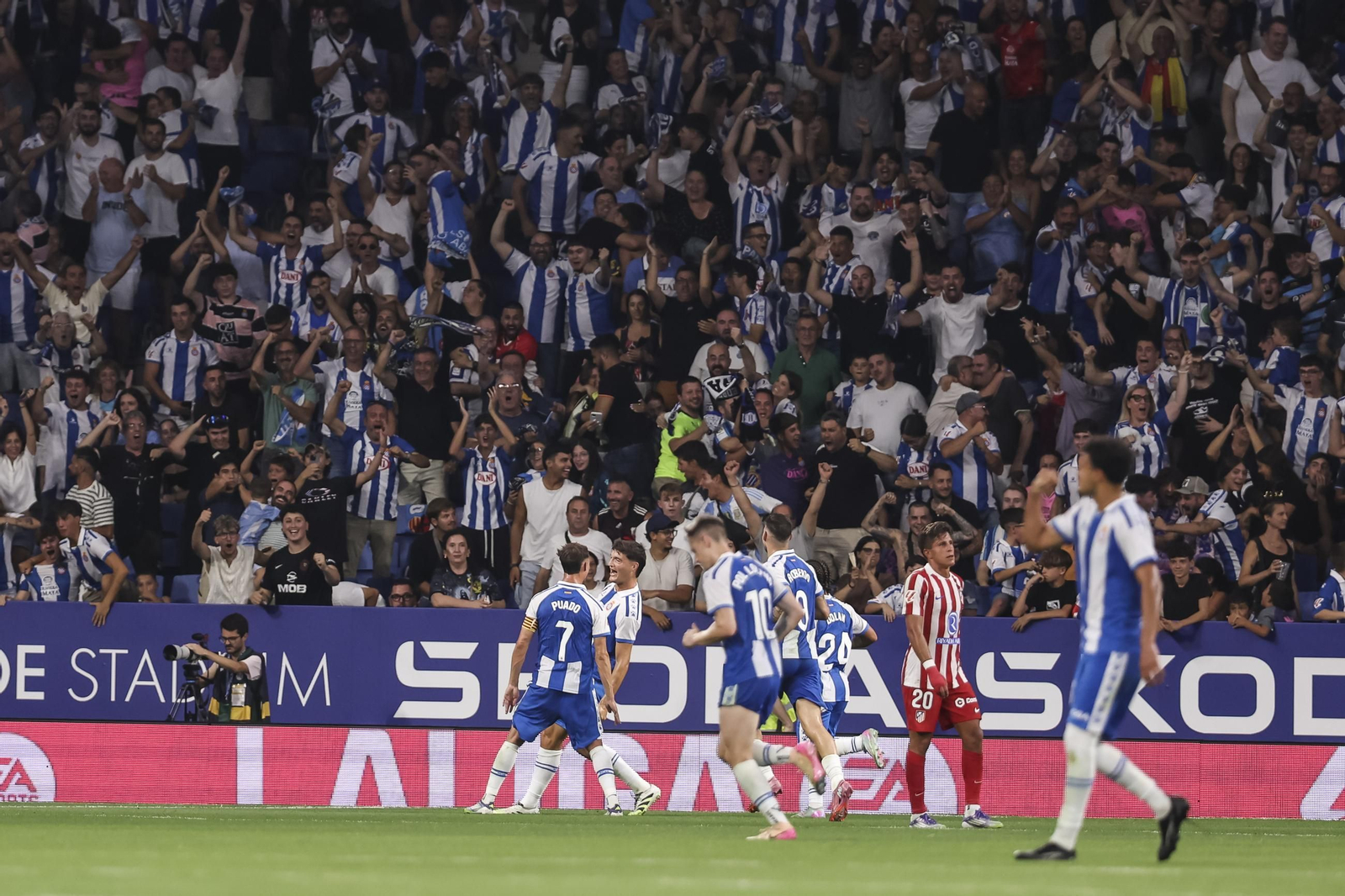 Las fotos del Espanyol - Atlético de Madrid