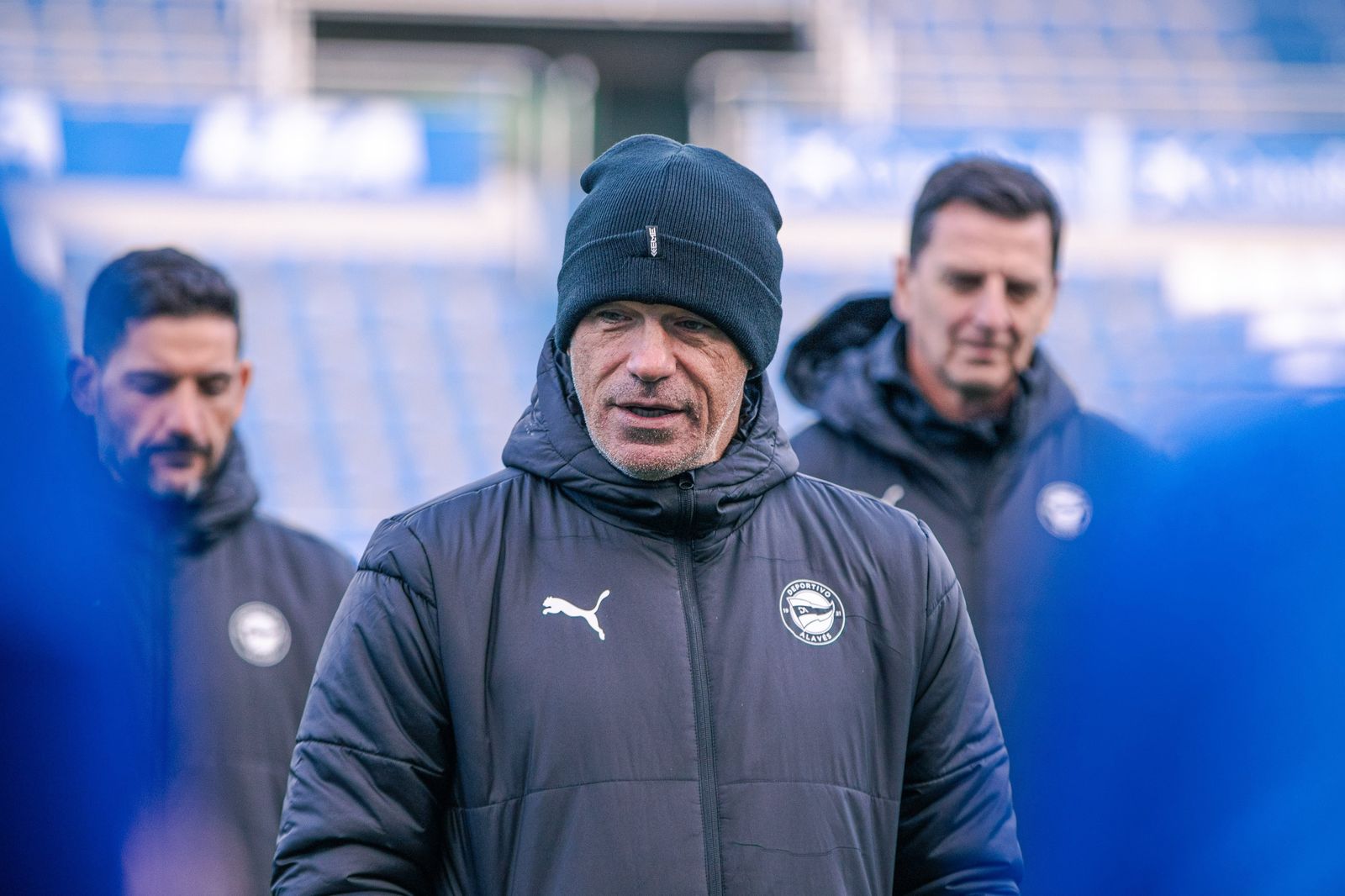 El entrenador del Alavés, Luis García Plaza