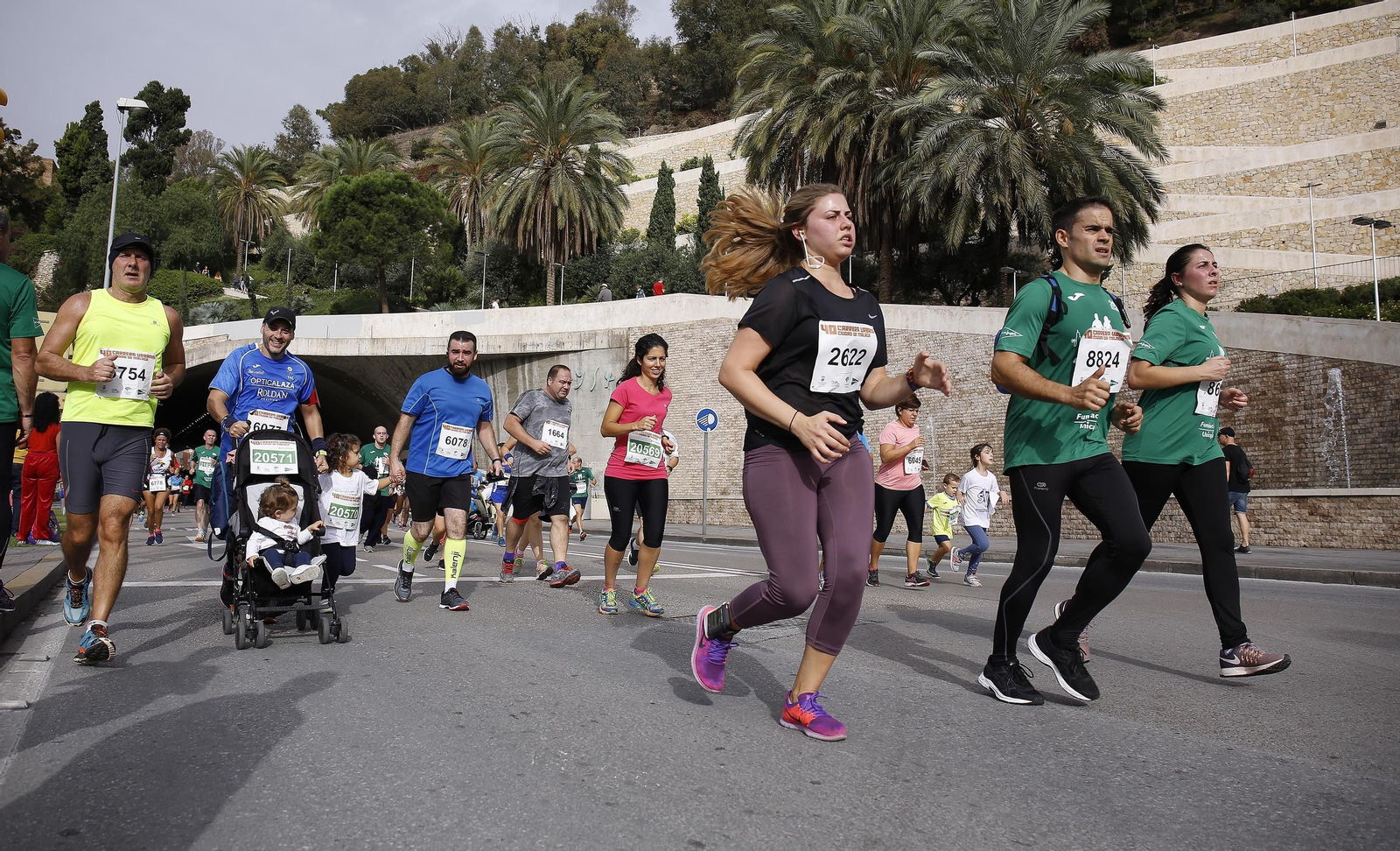 La Carrera Urbana Ciudad de Málaga, en imágenes
