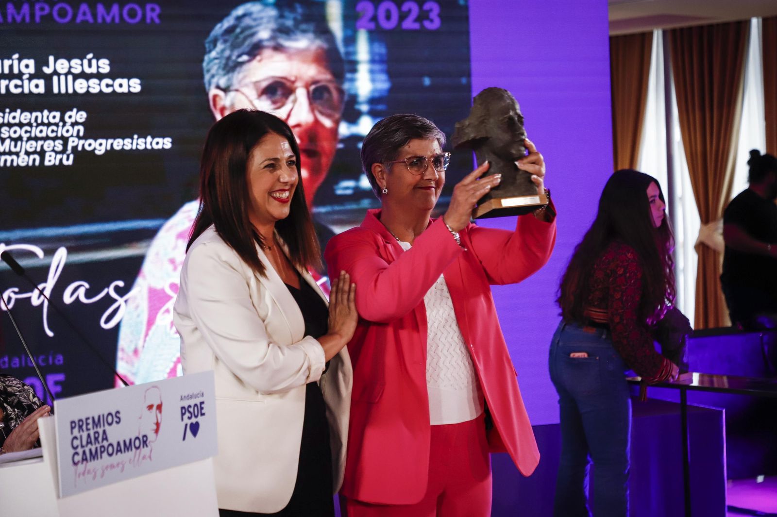 El PSOE Andalucía entrega los Premios Clara Campoamor en Granada