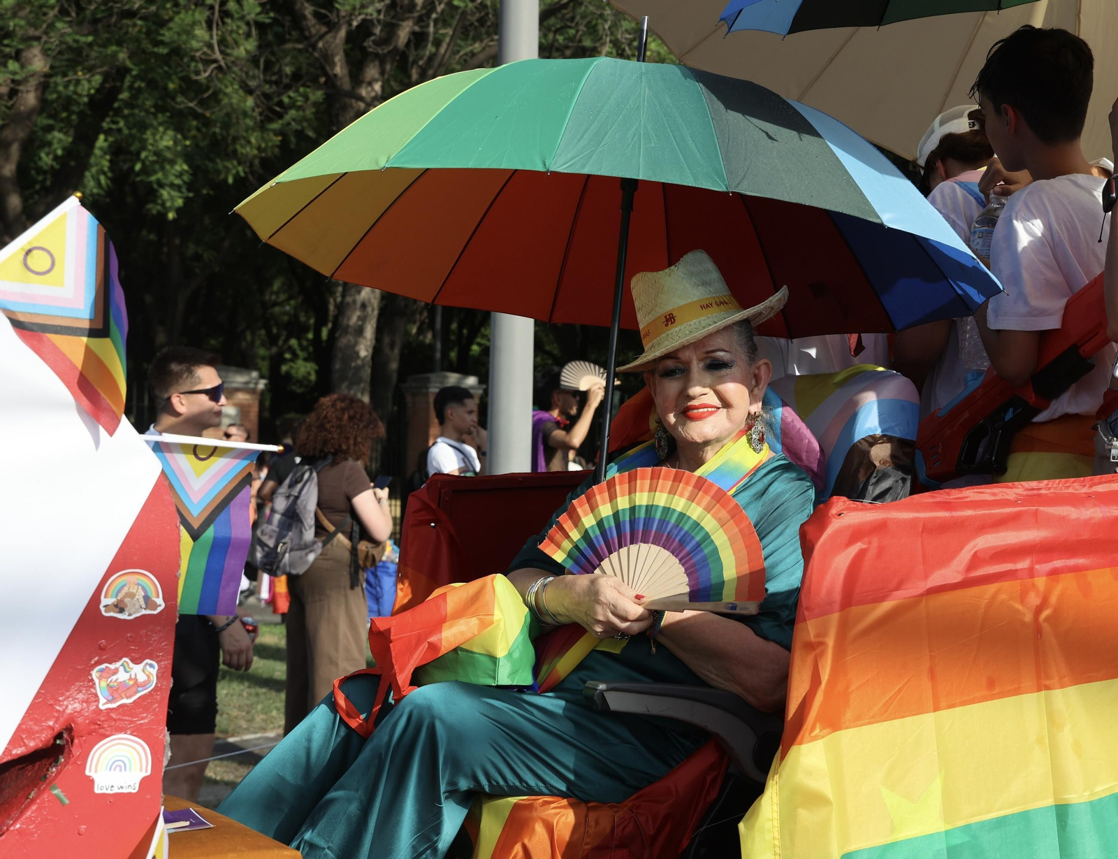 Las fotos de la cabalgata del Orgullo LGTBIQ+ en Sevilla