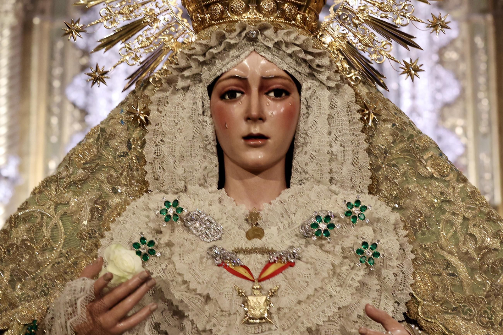 La vuelta de la Esperanza Macarena tras la restauración de Manzano, en imágenes