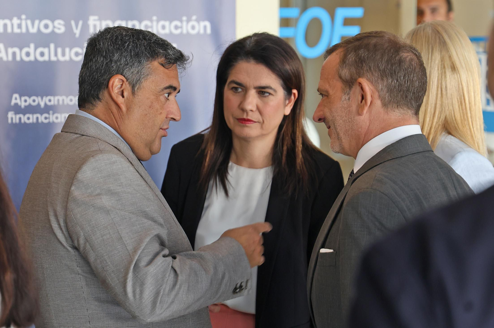 Imágenes de la presentación del programa de incentivos para empresas de la agencia Andalucía TRADE