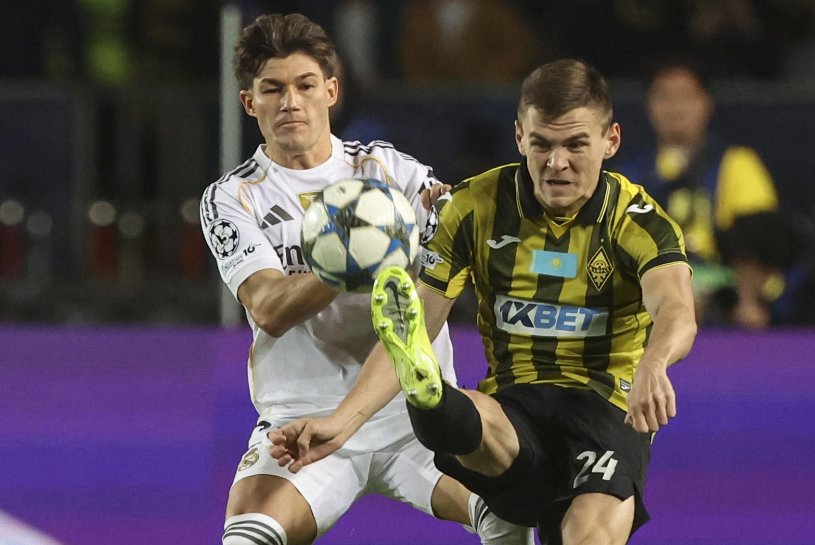 Las mejores fotos del Kairat Almaty-Real Madrid
