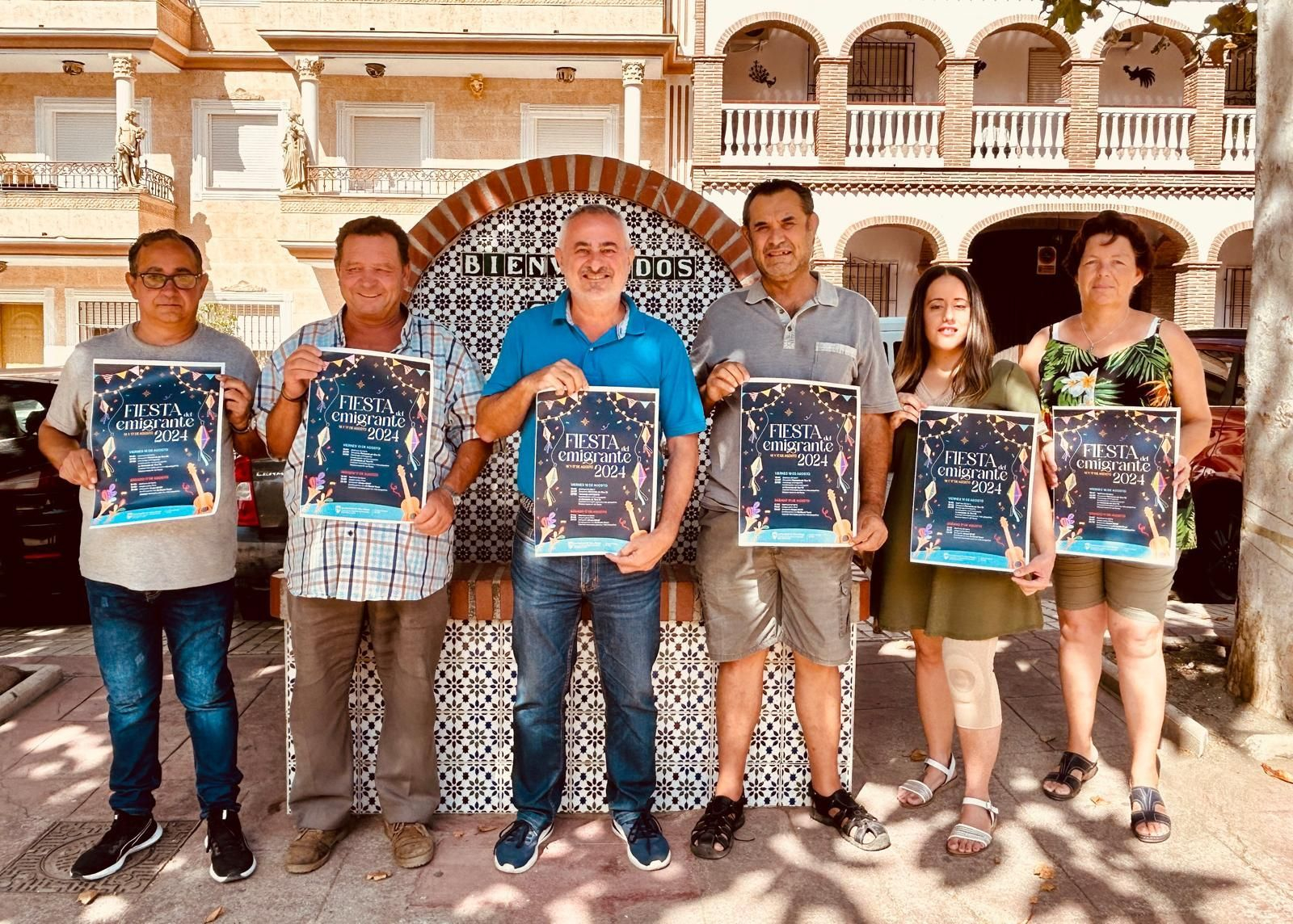 Presentación del Dia del Emigrante en Cajiz