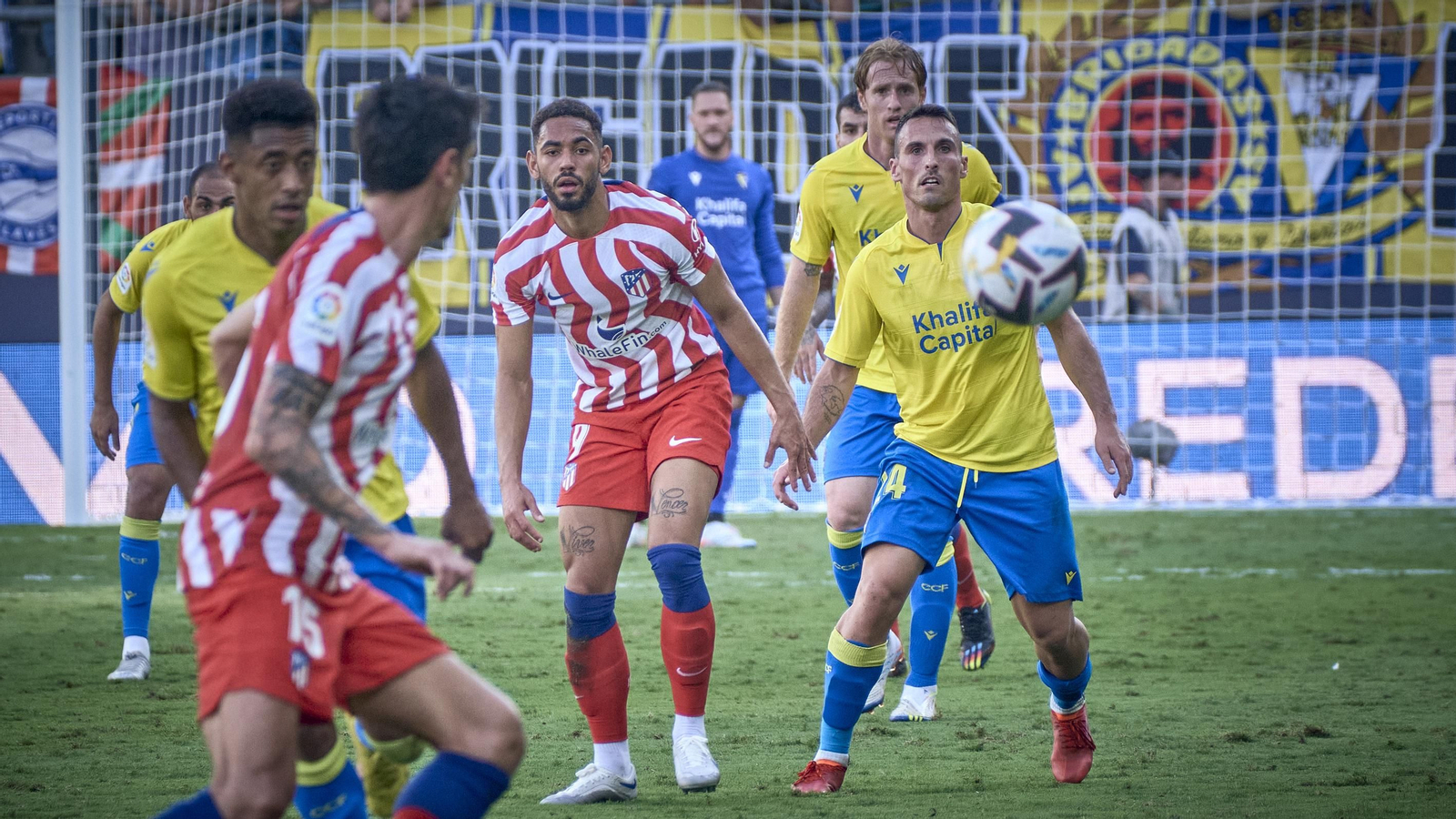 Partido de la victoria del Cádiz CF sobre el Atlético de Madrid