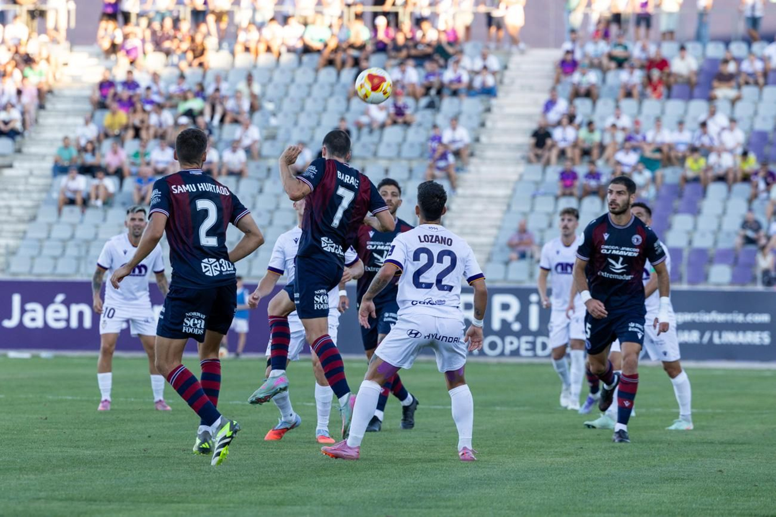 Las mejores imágenes del Real Jaén 0-1 CD Extremadura