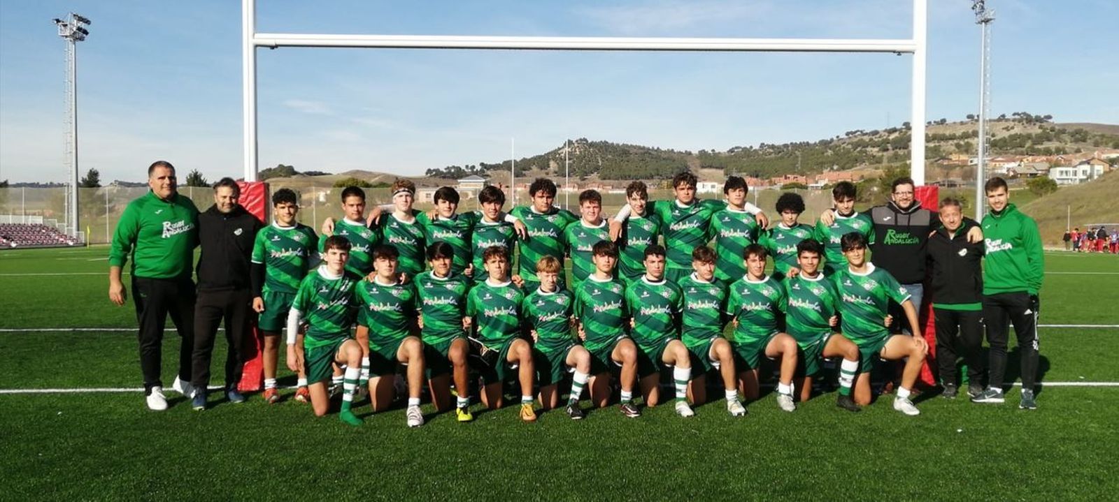 La selección andaluza sub-16 de rugby