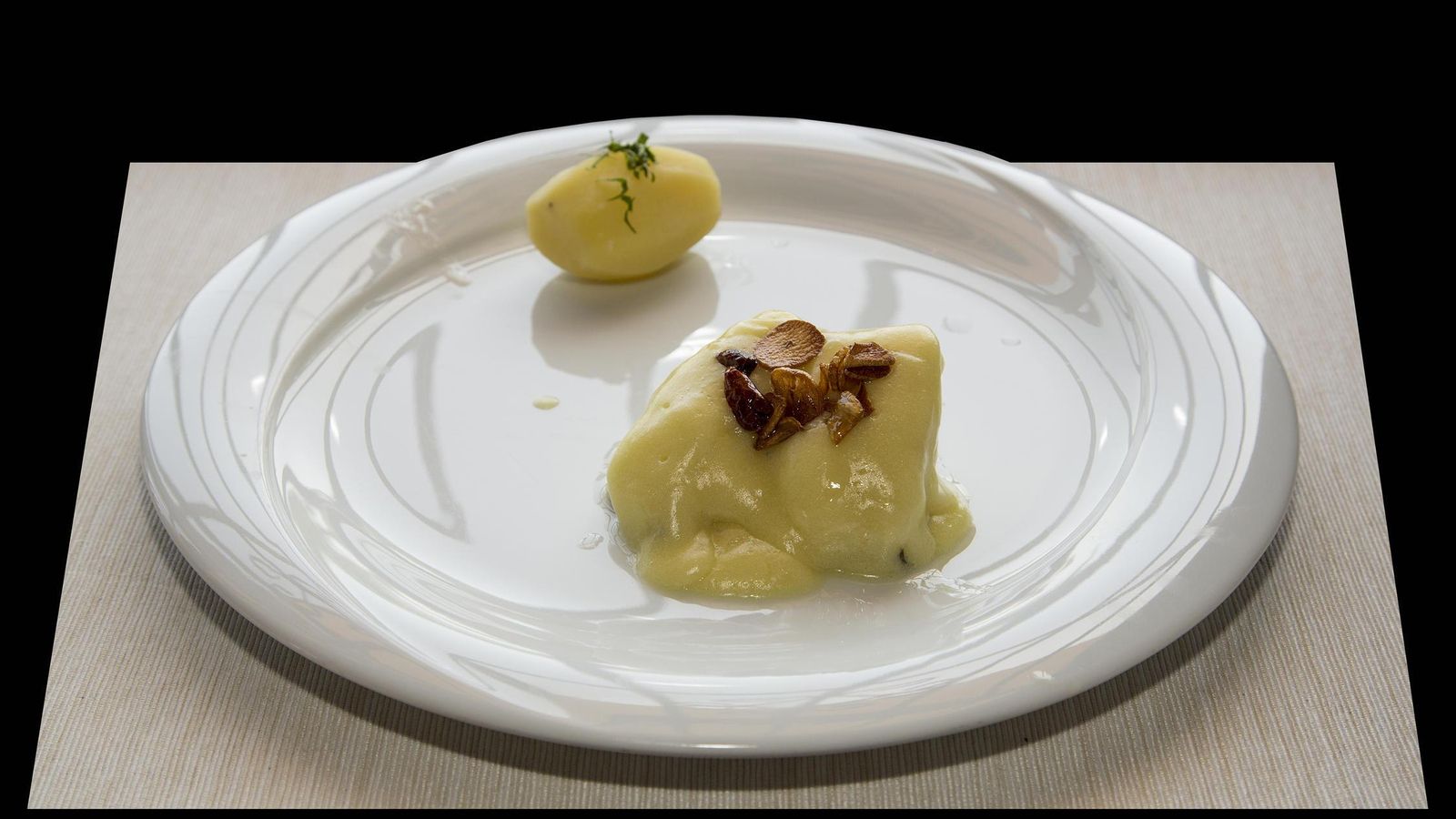 Uno de los platos. Uno de los platos.