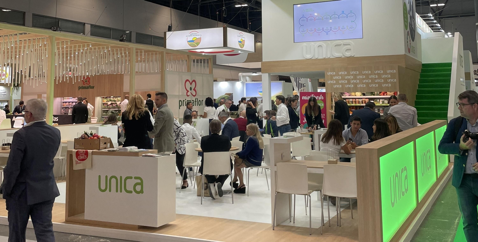 Estand de UNICA en Fruit Attraction.
