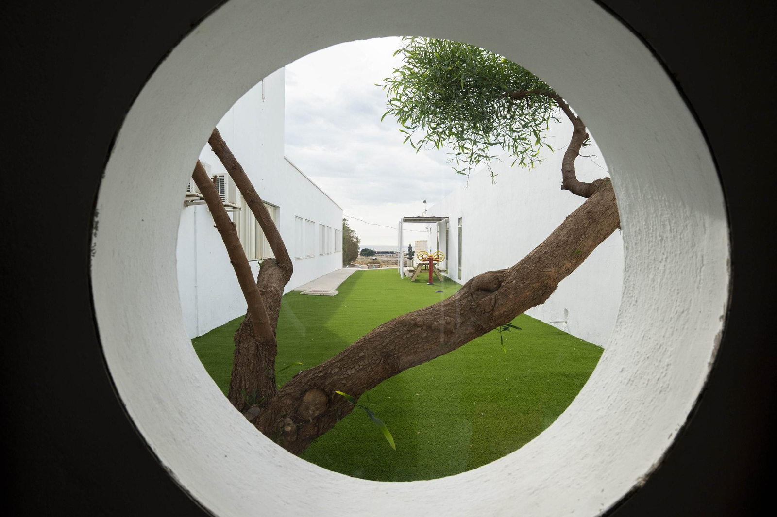 Visitamos el IES Sol de Portocarrero de La Cañada de San Urbano para ver las nuevas infraestructuras para FP en los centros educativos de la provincia de Almería, en imágenes