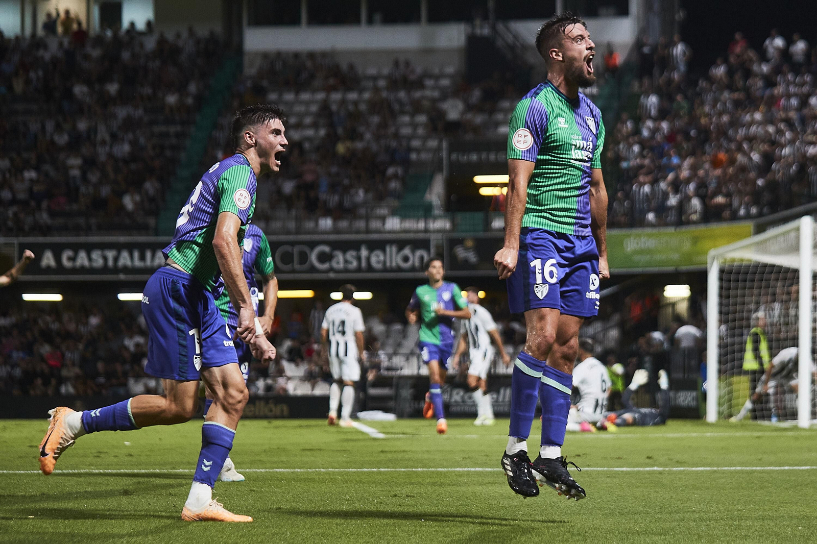 Las imágenes del CD Castellón-Málaga CF