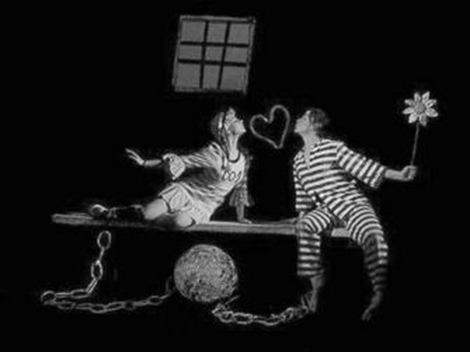 Una representación del denominado teatro negro.