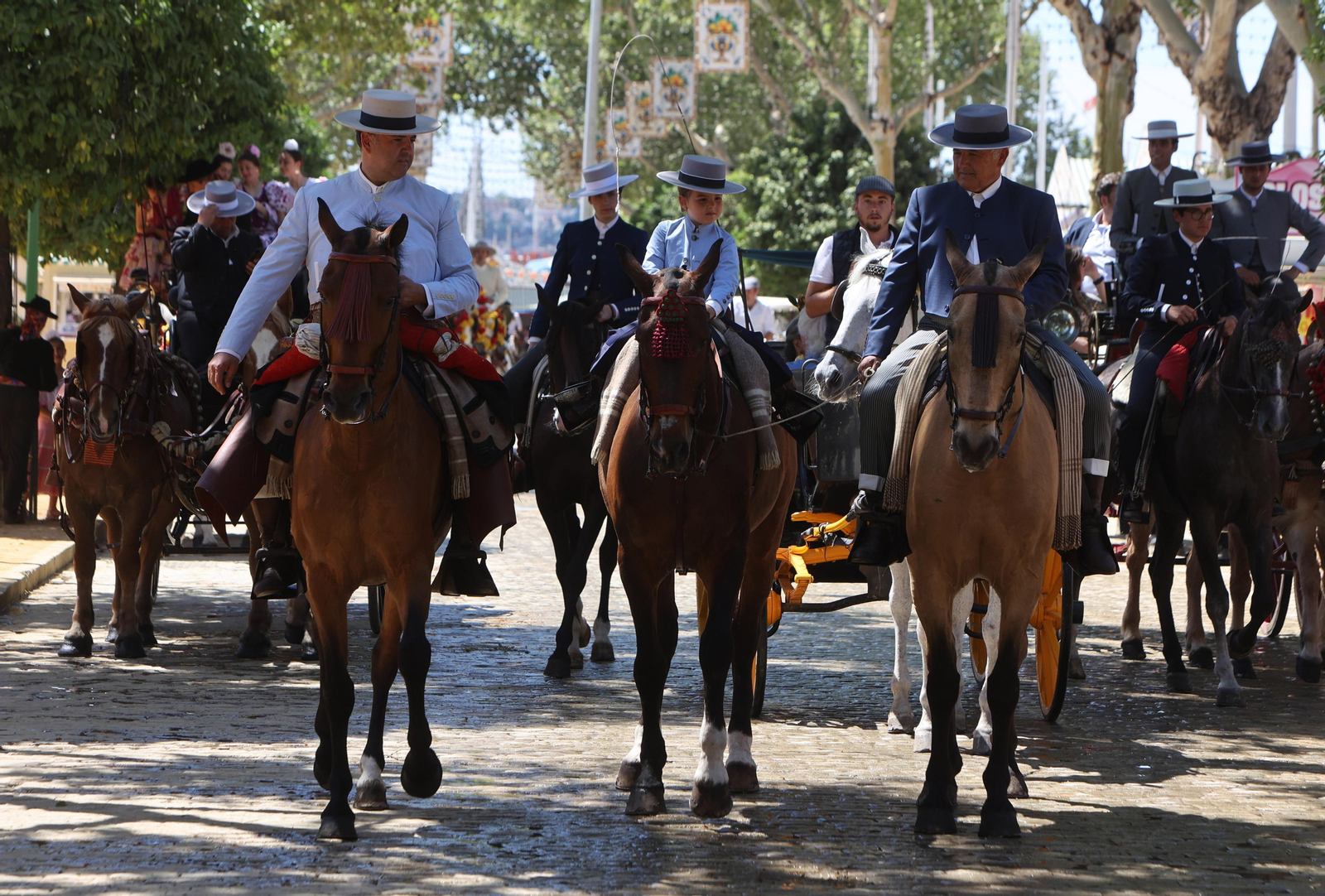 Ambiente el sábado de Feria
