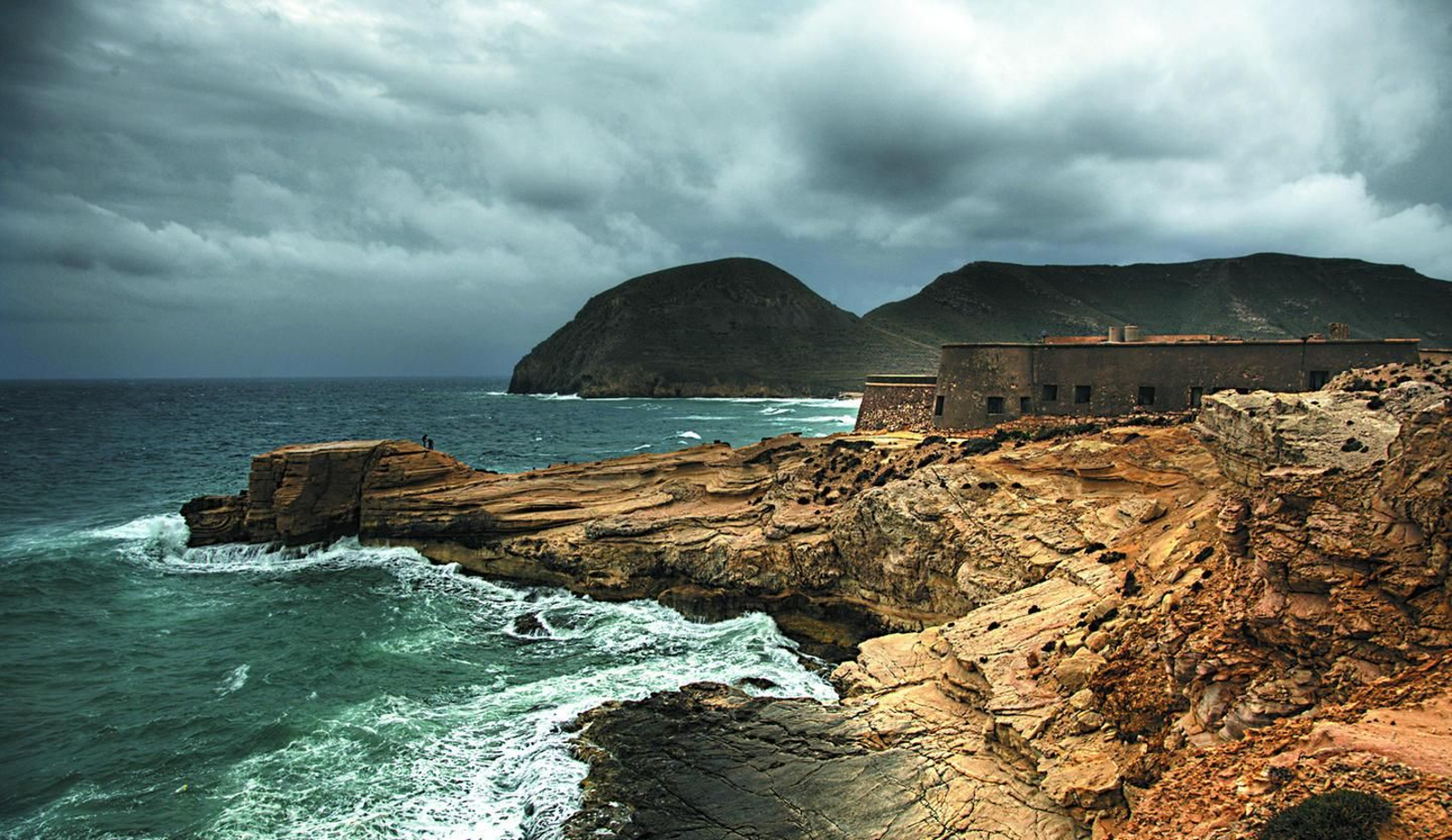 Parque natural del Cabo de Gata en Almería.
