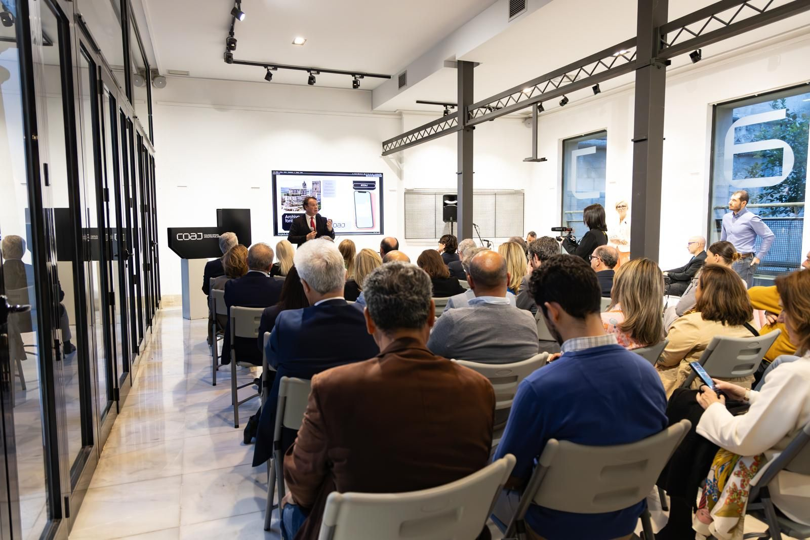 Presentación de la nueva imagen del Colegio de Arquitectos de Jaén