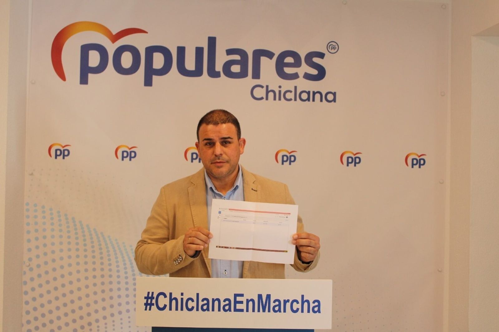 Germán Braza, concejal del PP en Chiclana.