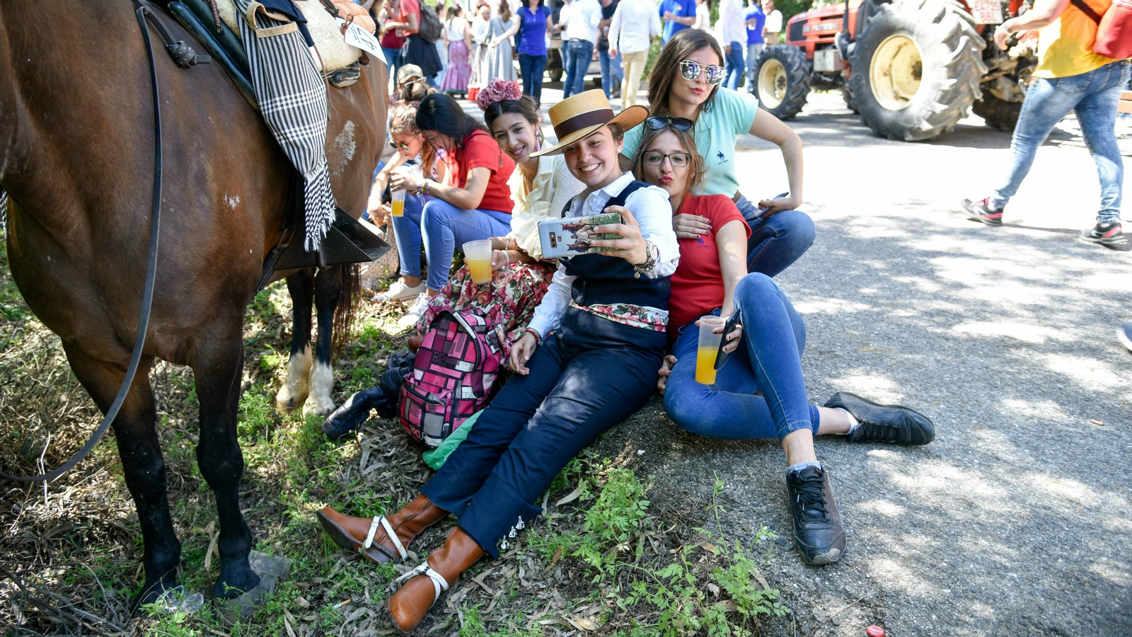 La romería de Los Barrios en imágenes