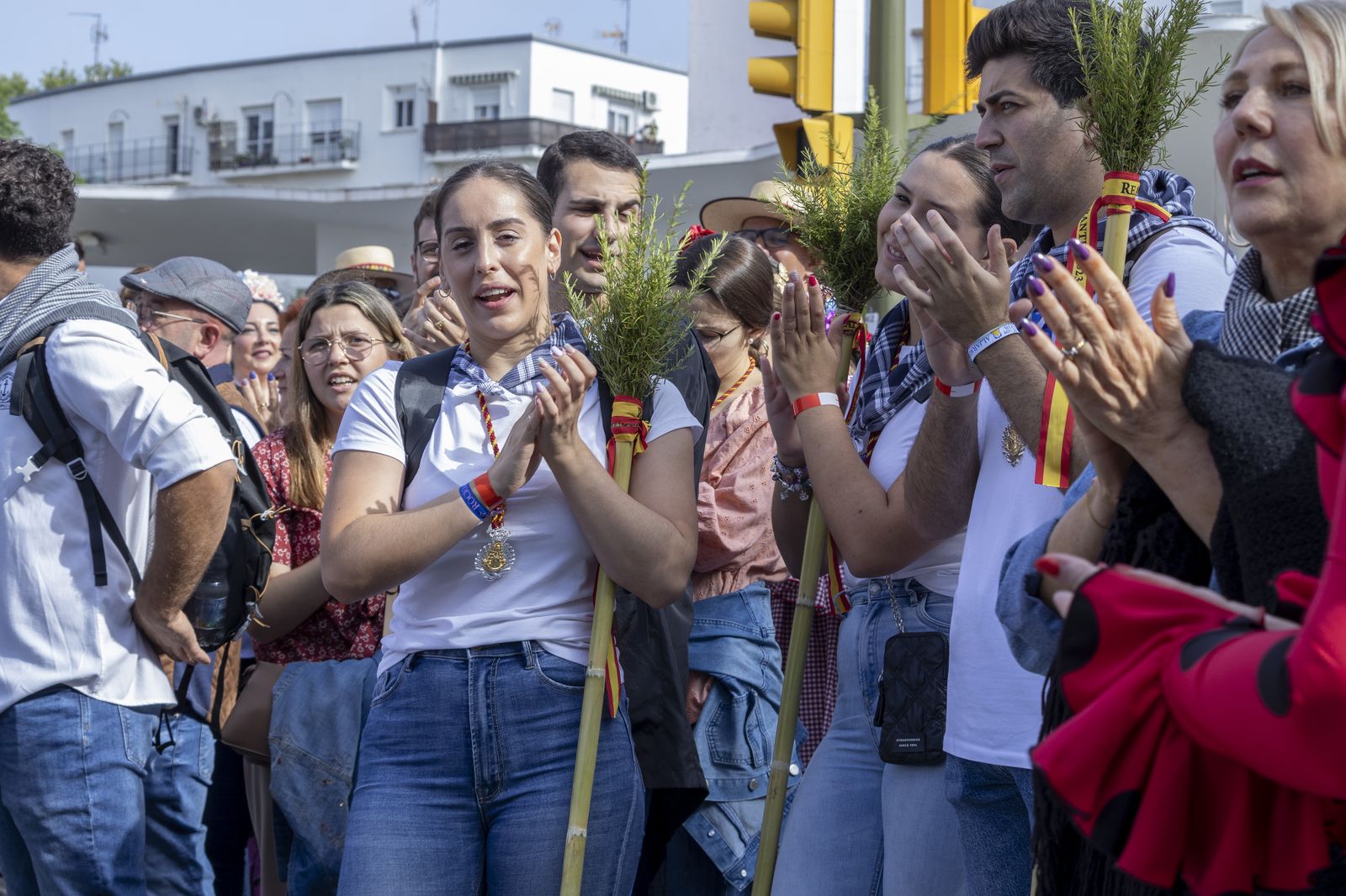 El Rocío 2023: Imágenes de los peregrinos de la Hermandad de Emigrantes