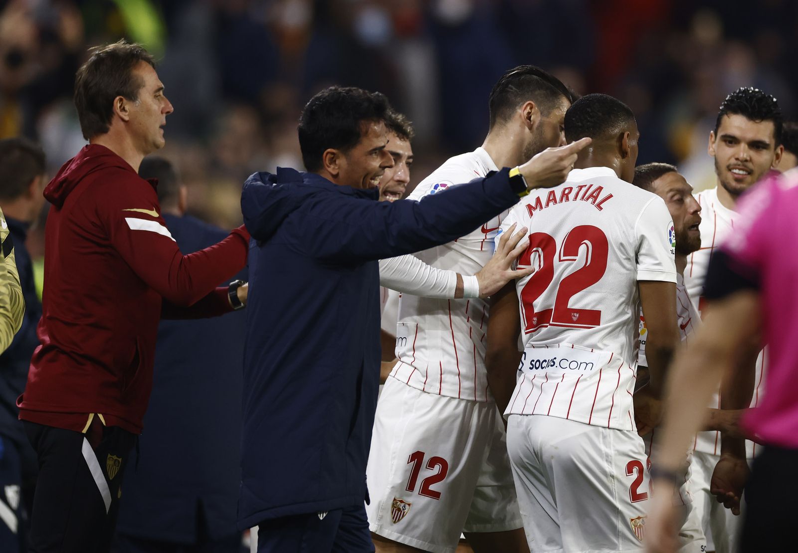 Las imágenes del Sevilla-Elche