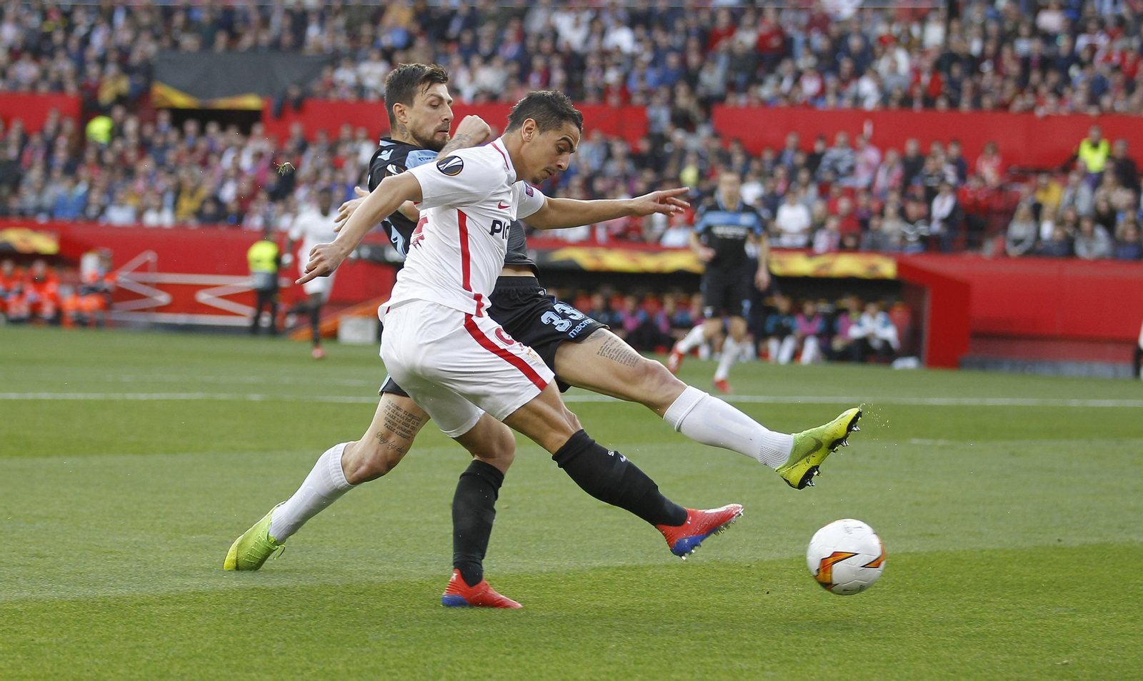 El Sevilla FC-Lazio, en imágenes