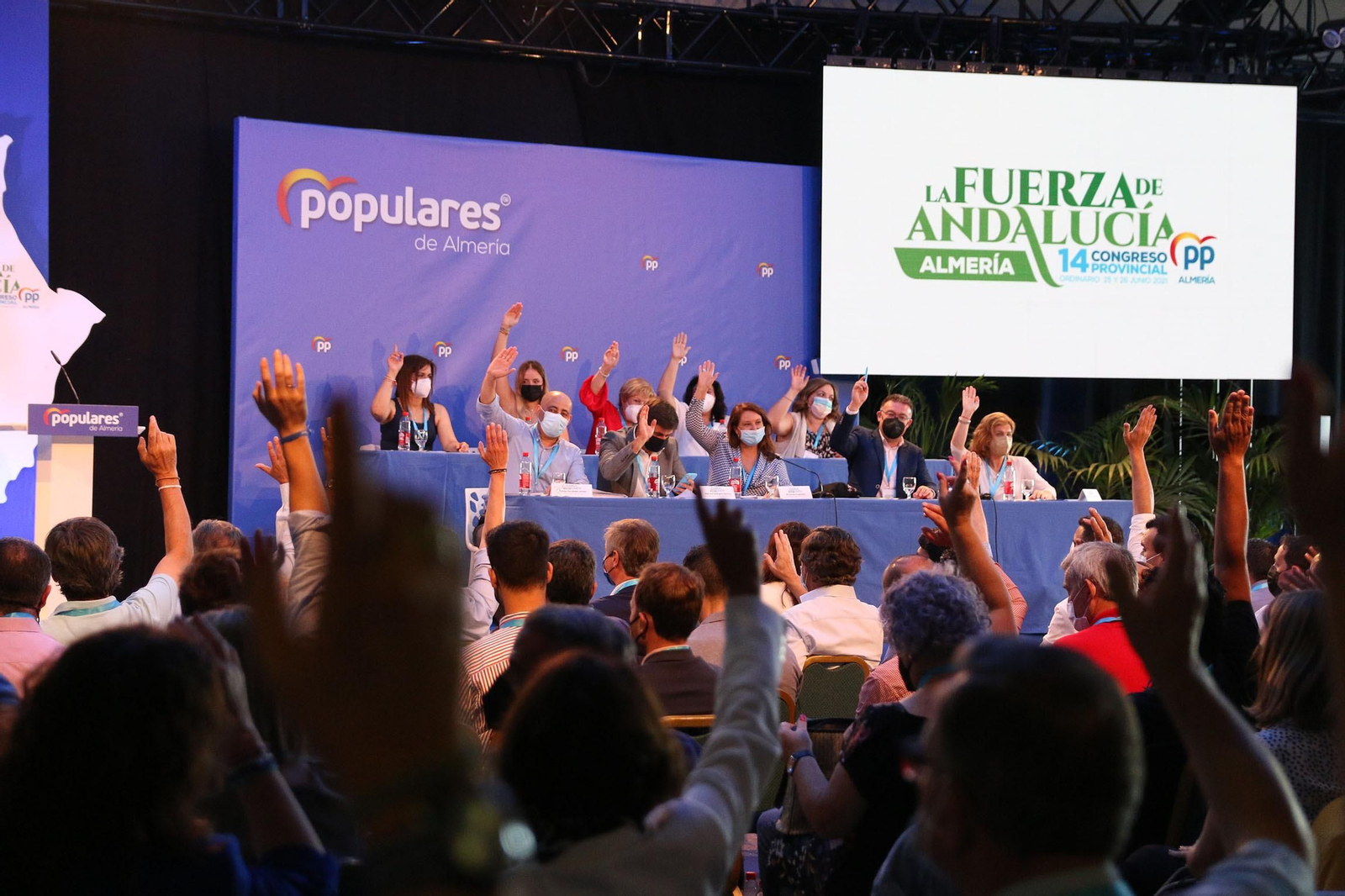 Fotogalería del Congreso Provincial del PP de Almería