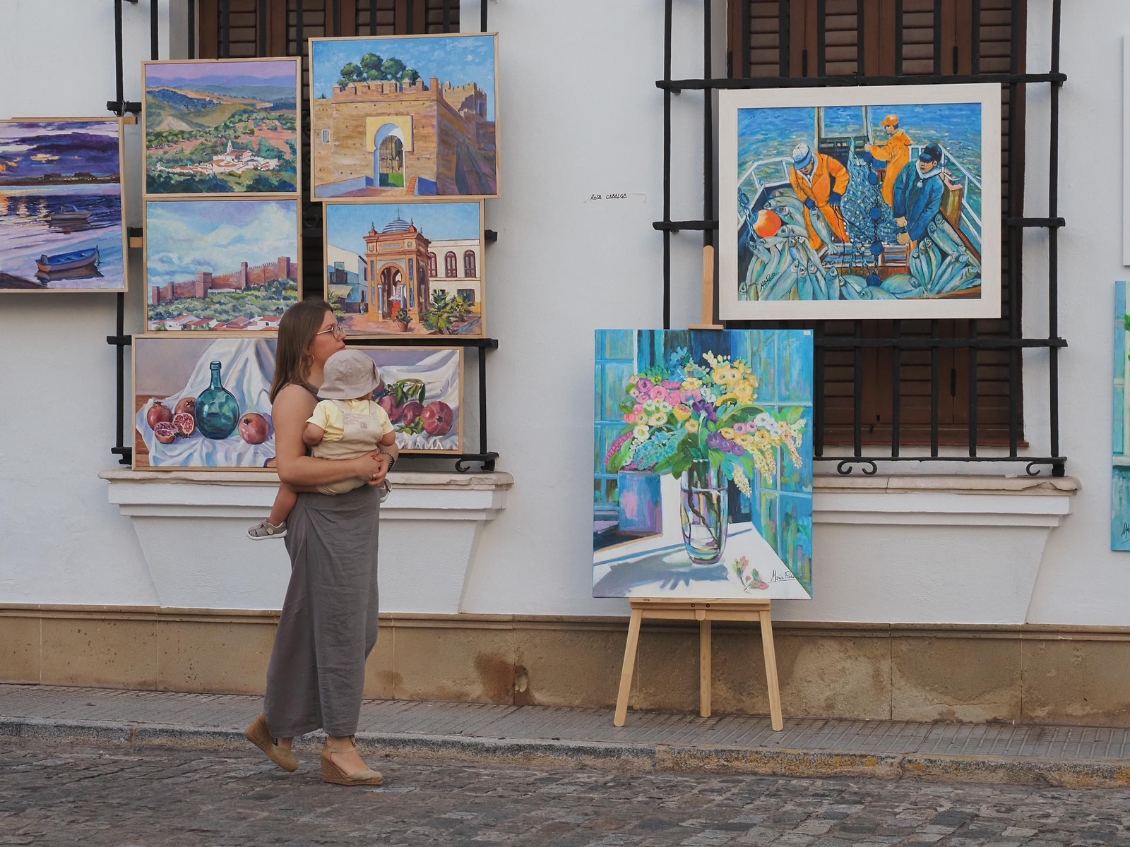 'Un paseo por el arte' en Ayamonte: las mejores imágenes