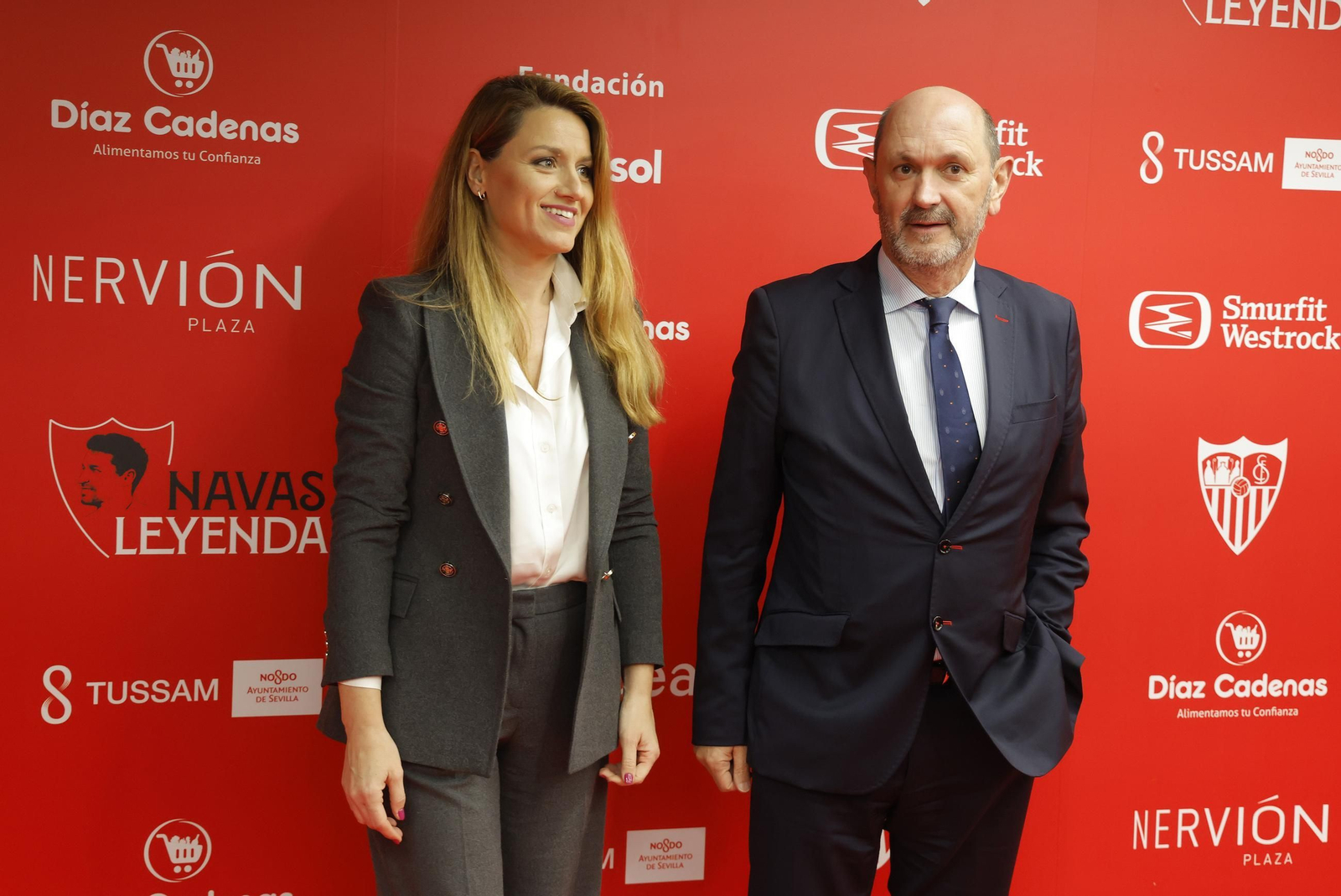 La alfombra roja en el homenaje a Jesus Navas