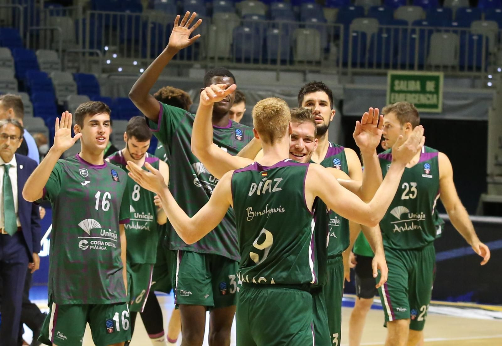 Las fotos del Unicaja - Boulogne Metropolitans 92