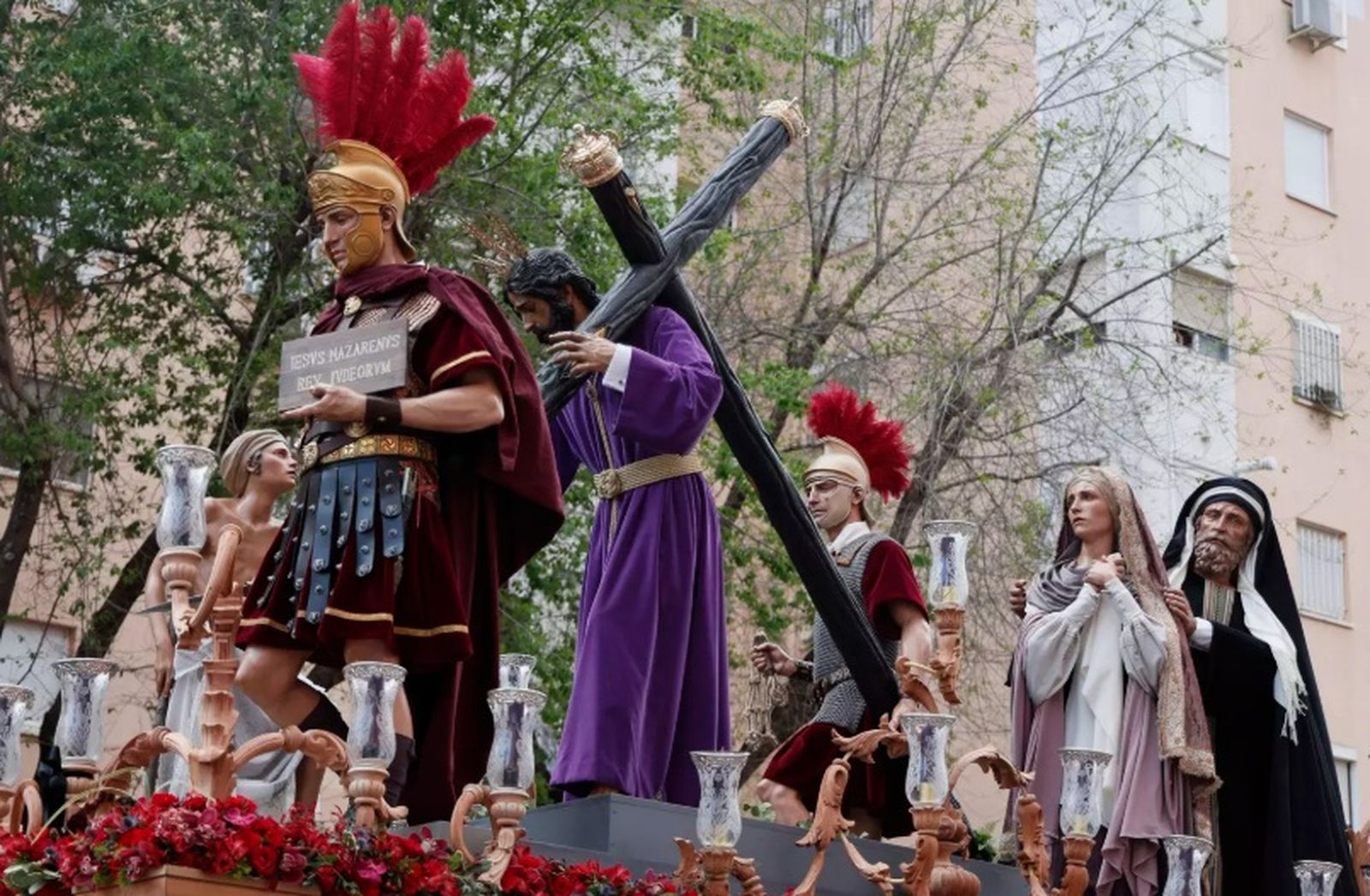 El Nazareno del Divino Perdón el pasado Sábado de Pasión