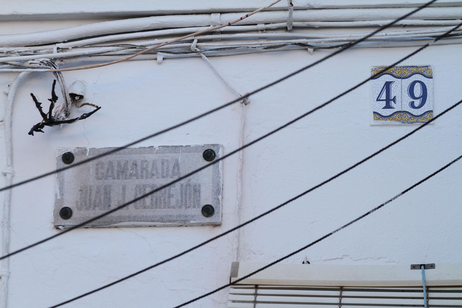 Calle de la capital onubense considerada vestigio franquista.