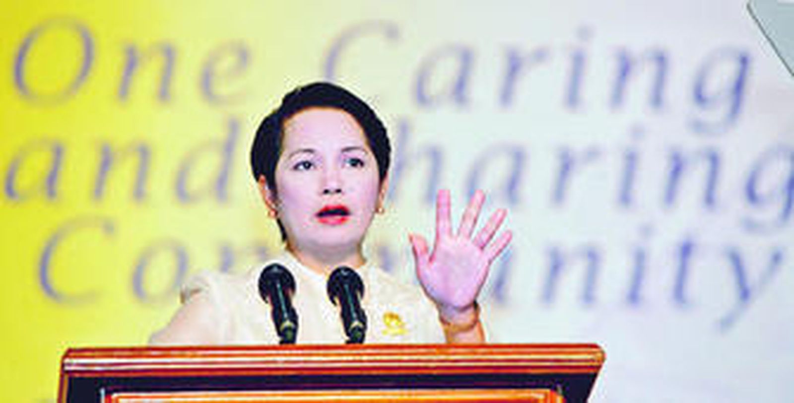 La presidenta de Filipinas, en una imagen de archivo.