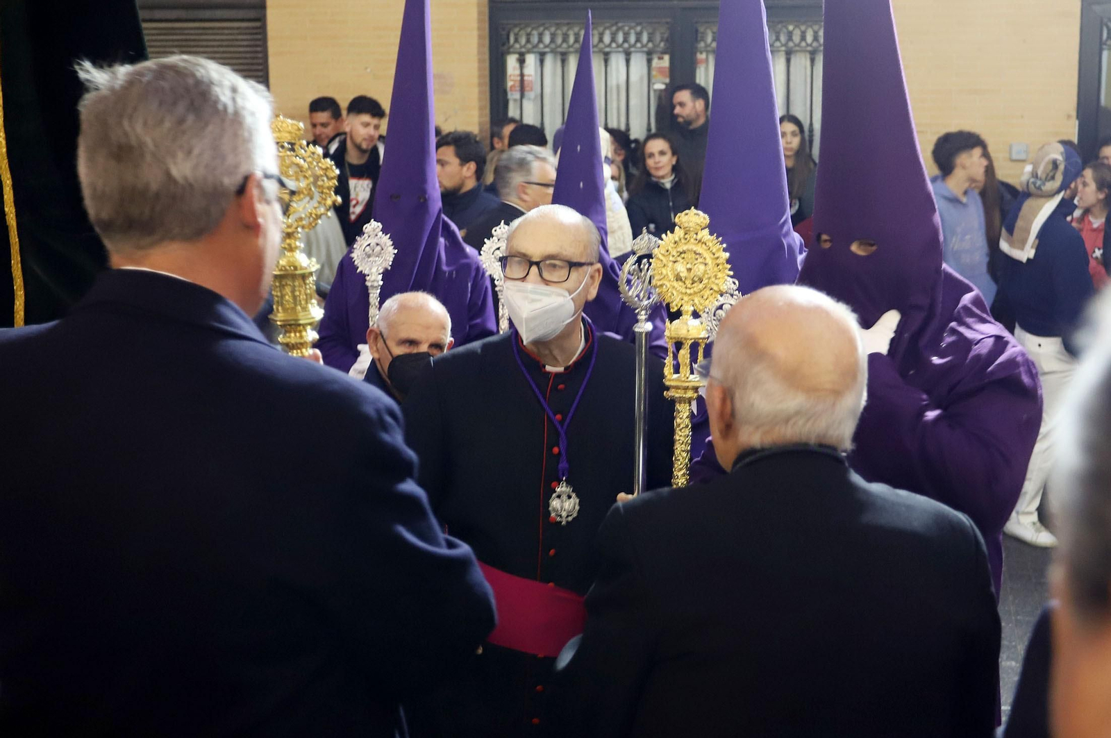 Imágenes del Nazareno en la madrugá de Huelva