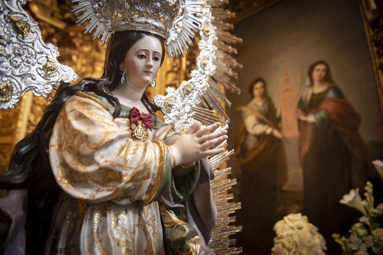 Imágenes del besamanos a la Virgen Inmaculada, Pura y Limpia
