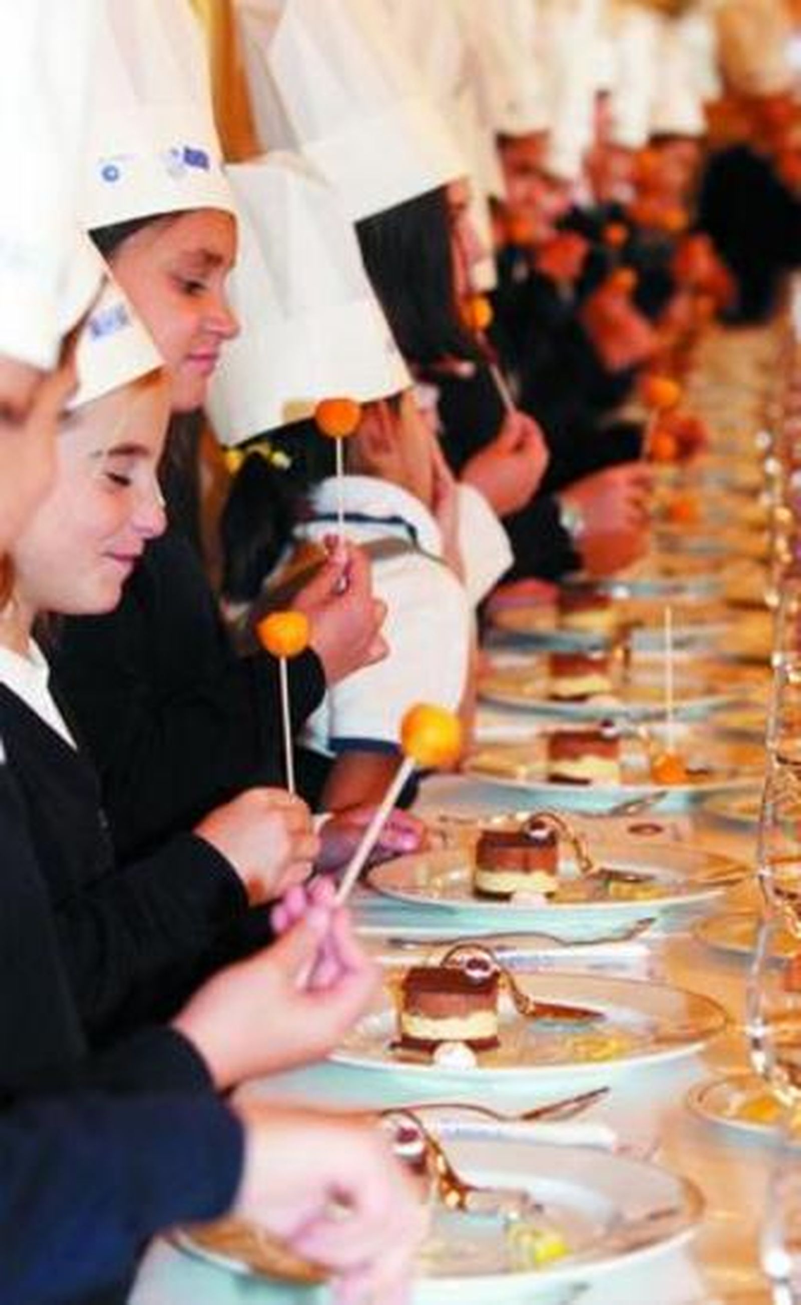 El chupa-chups de charoni fue uno de los alimentos favoritos.