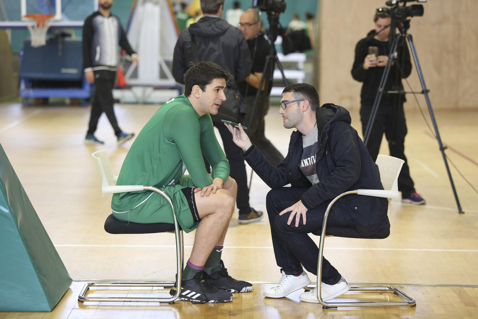 Las fotos del Media Day del Unicaja antes de la Copa del Rey
