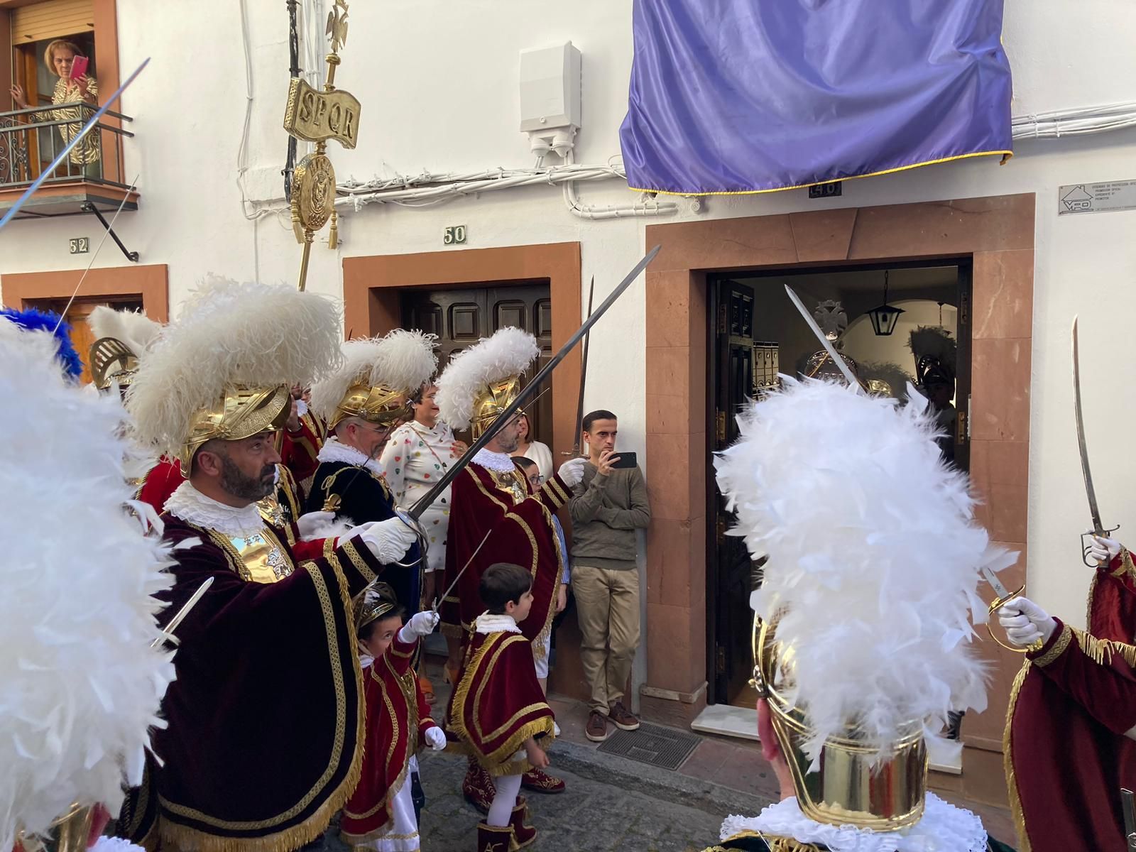 Martes Santo en Montoro: La Vera Cruz, el Imperio Romano y la Flagelación, en imágenes