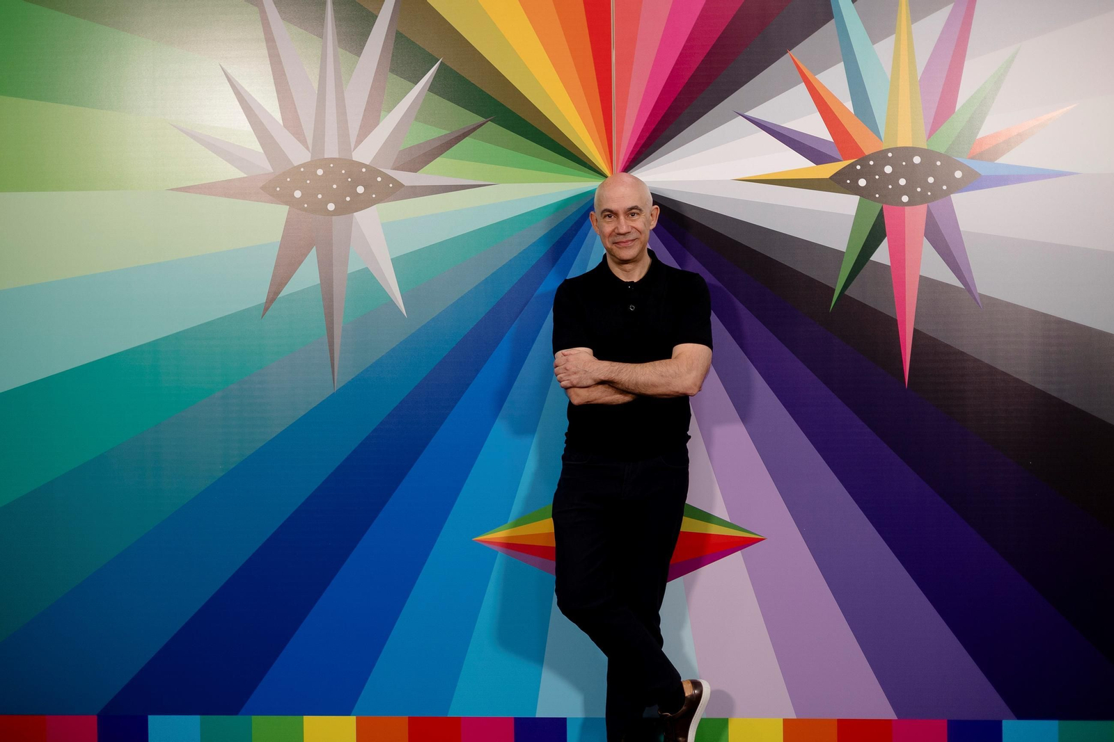 Carles Montiel, director del South de Cádiz, ayer en las dependencias del Palacio de Congresos.