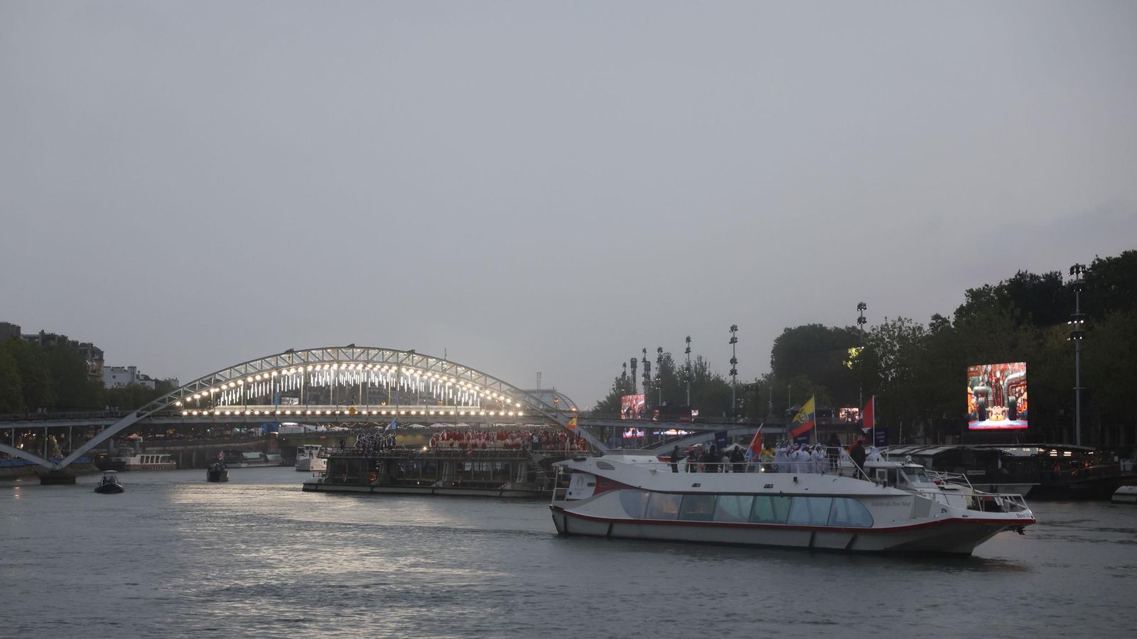 Las fotos de la ceremonia de inauguración de los Juegos Olímpicos de París 2024