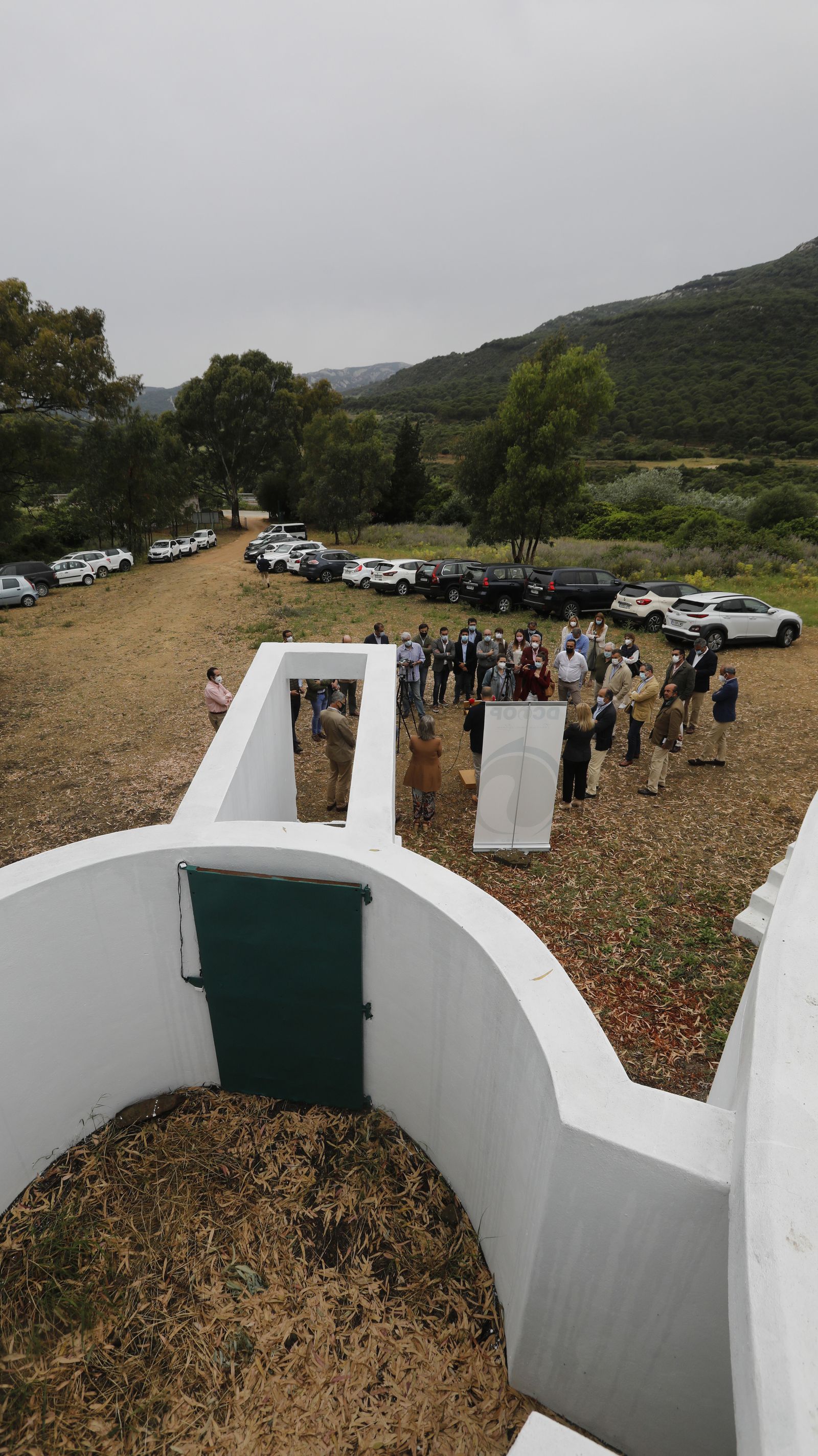 Las fotos del centro de carga de ganado vacuno en Los Barrios