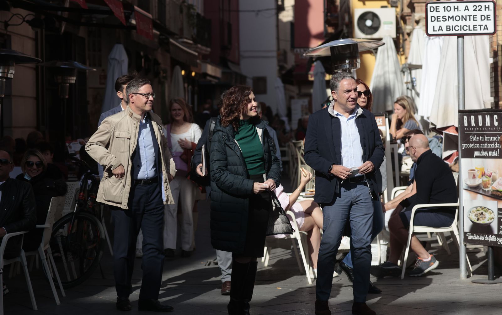 Ayuso y Bendodo el pasado noviembre en Sevilla