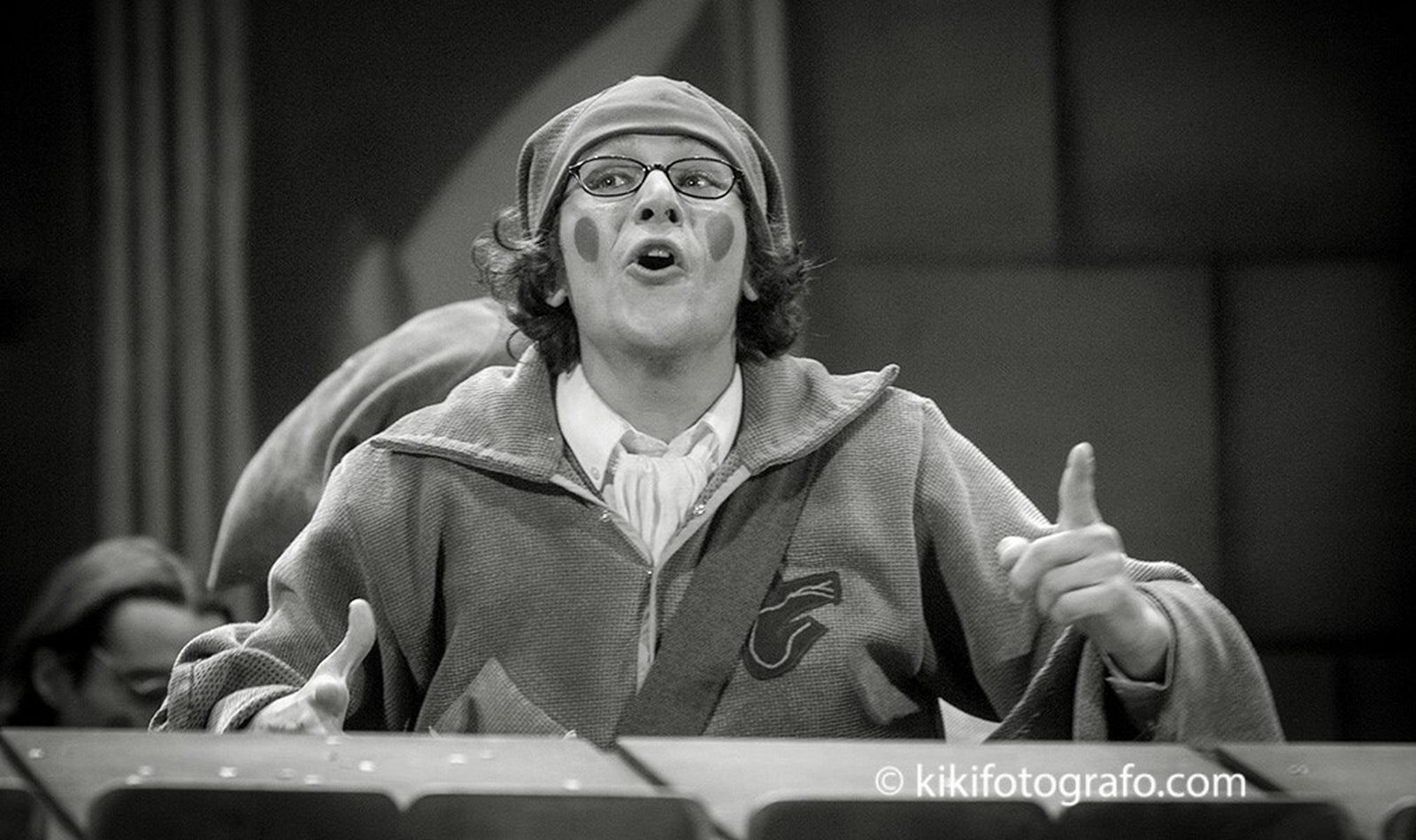 Kichi en la comparsa 'Los aprendices'