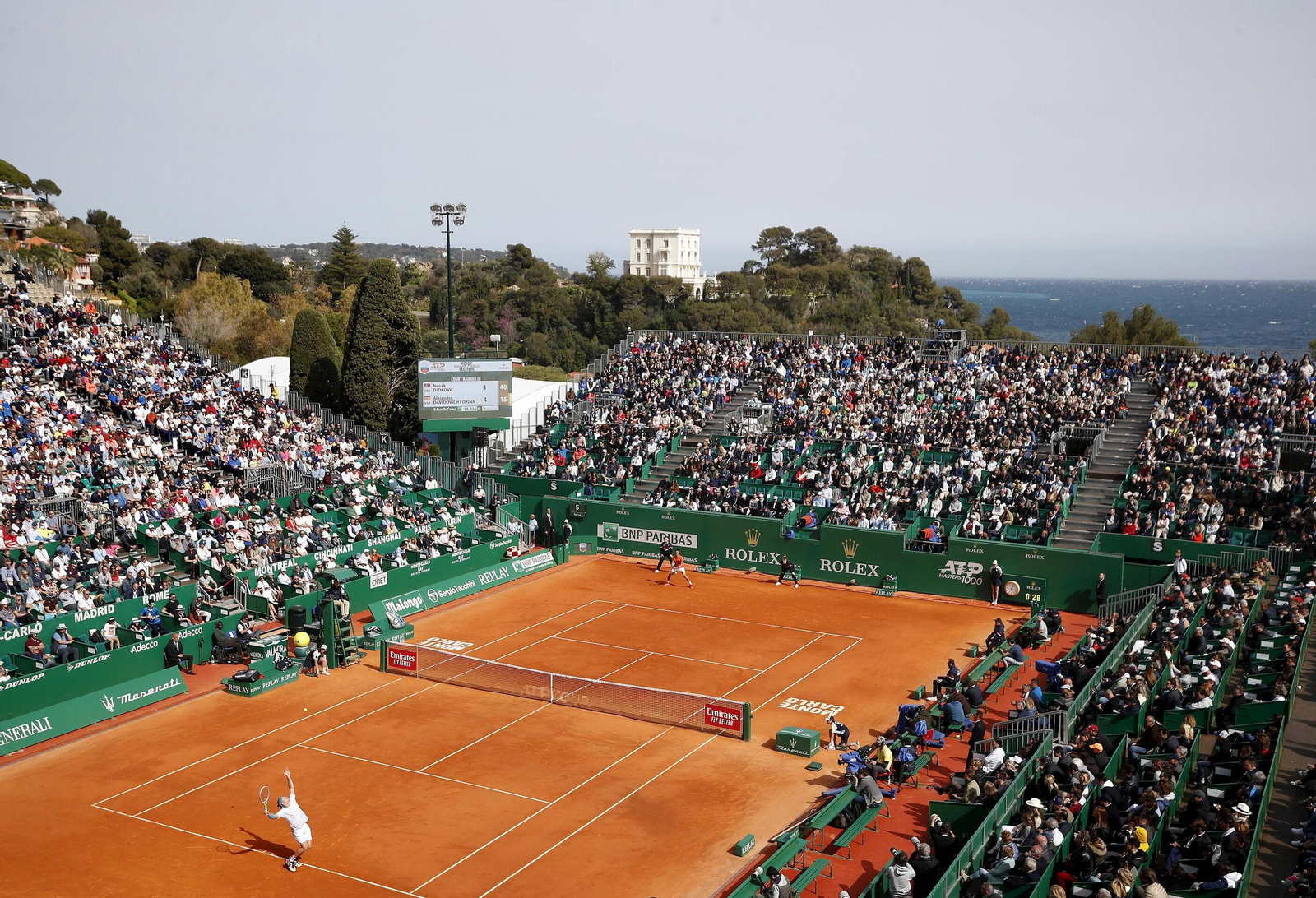 Las fotos del Djokovic-Davidovich