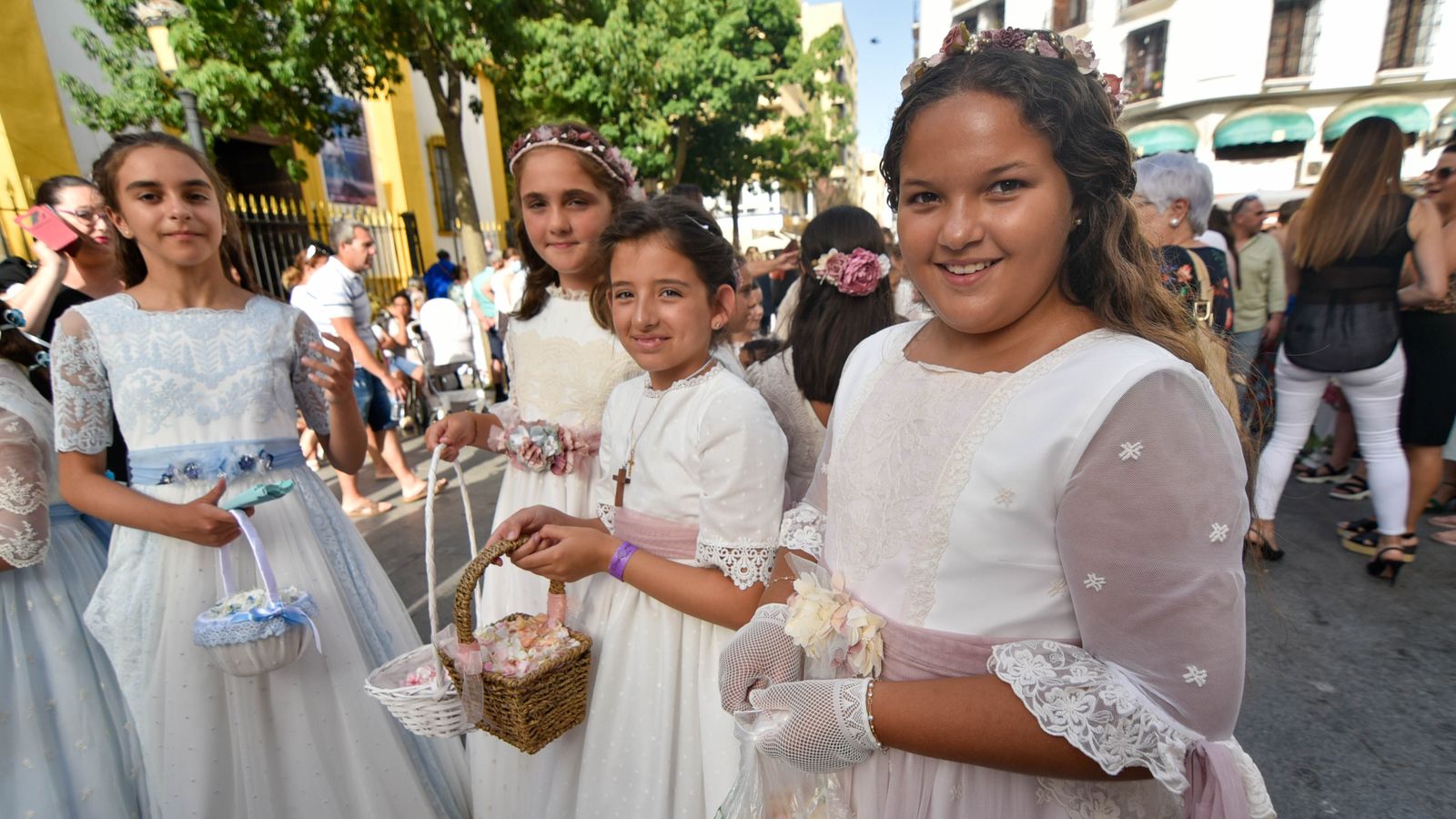 Las fotos de la procesión del Corpus Christi en La Línea