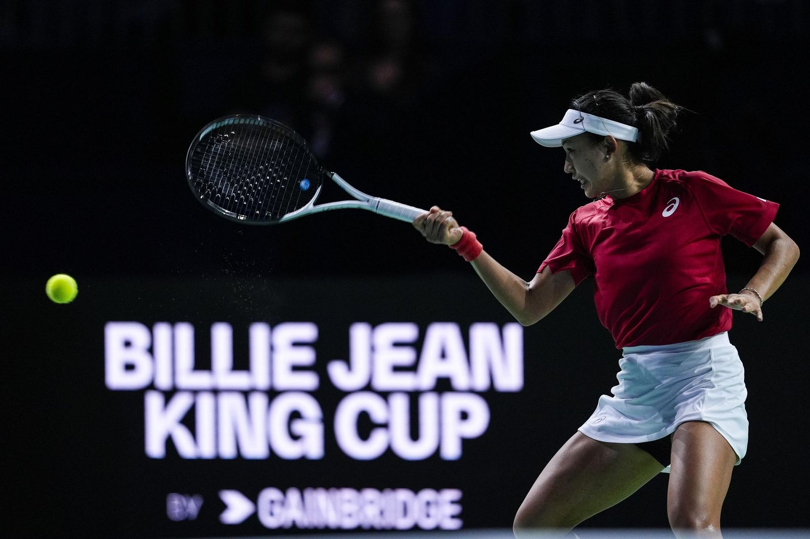 El Italia-Japón de la Billie Jean King en Málaga, en fotos