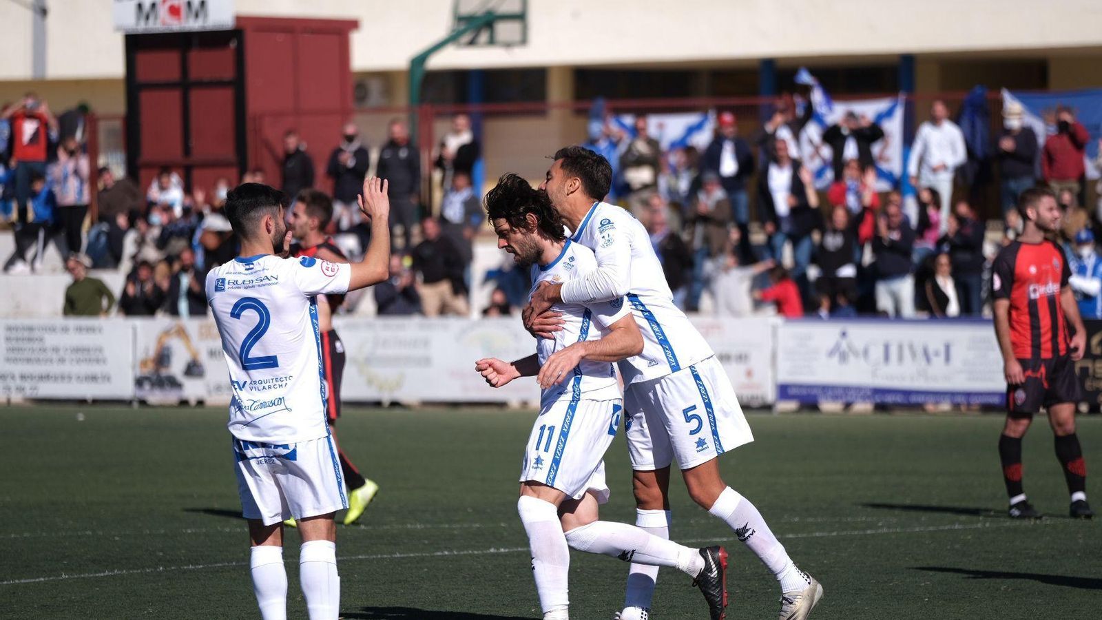 Migue García, tras marcar el 0-4 de penalti.