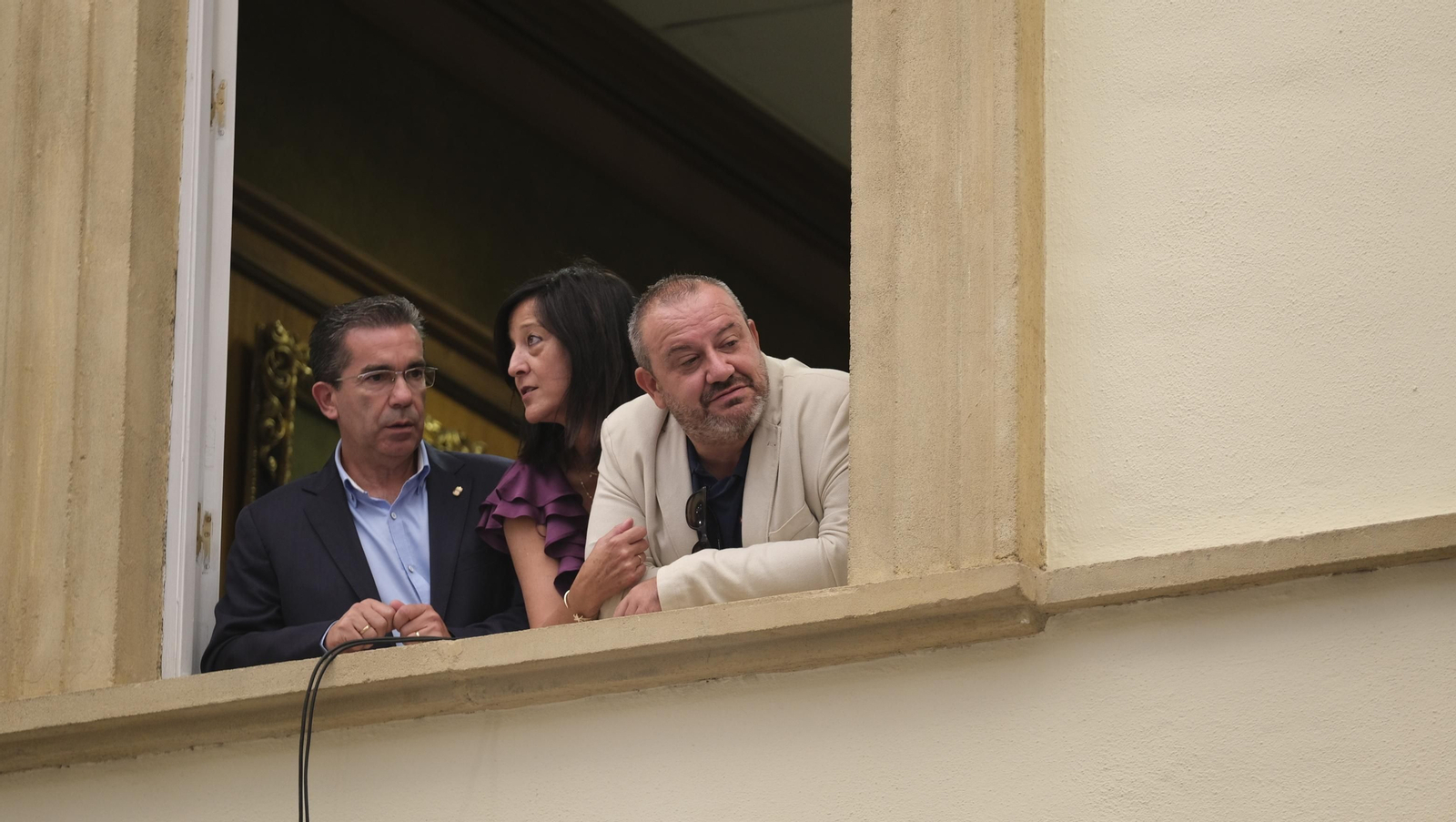 Imágenes del acto de constitución de la Diputación de Almería