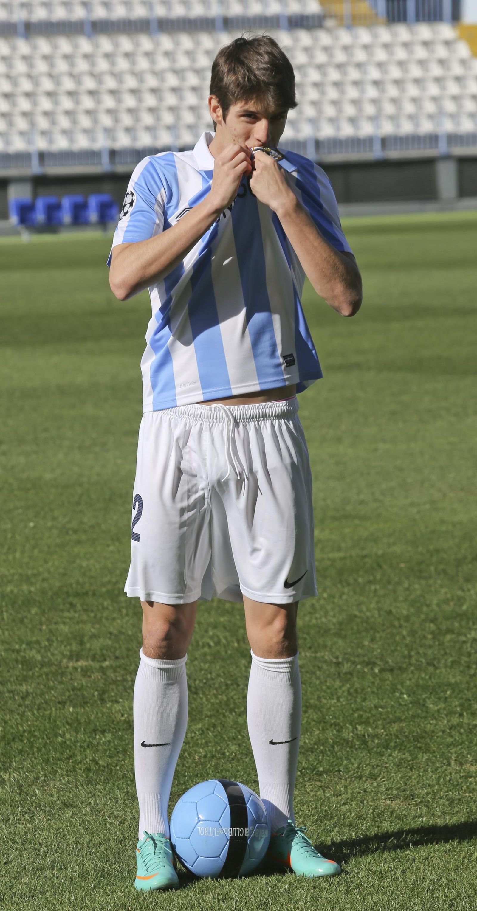 Lucas Piazon, en La Rosaleda.