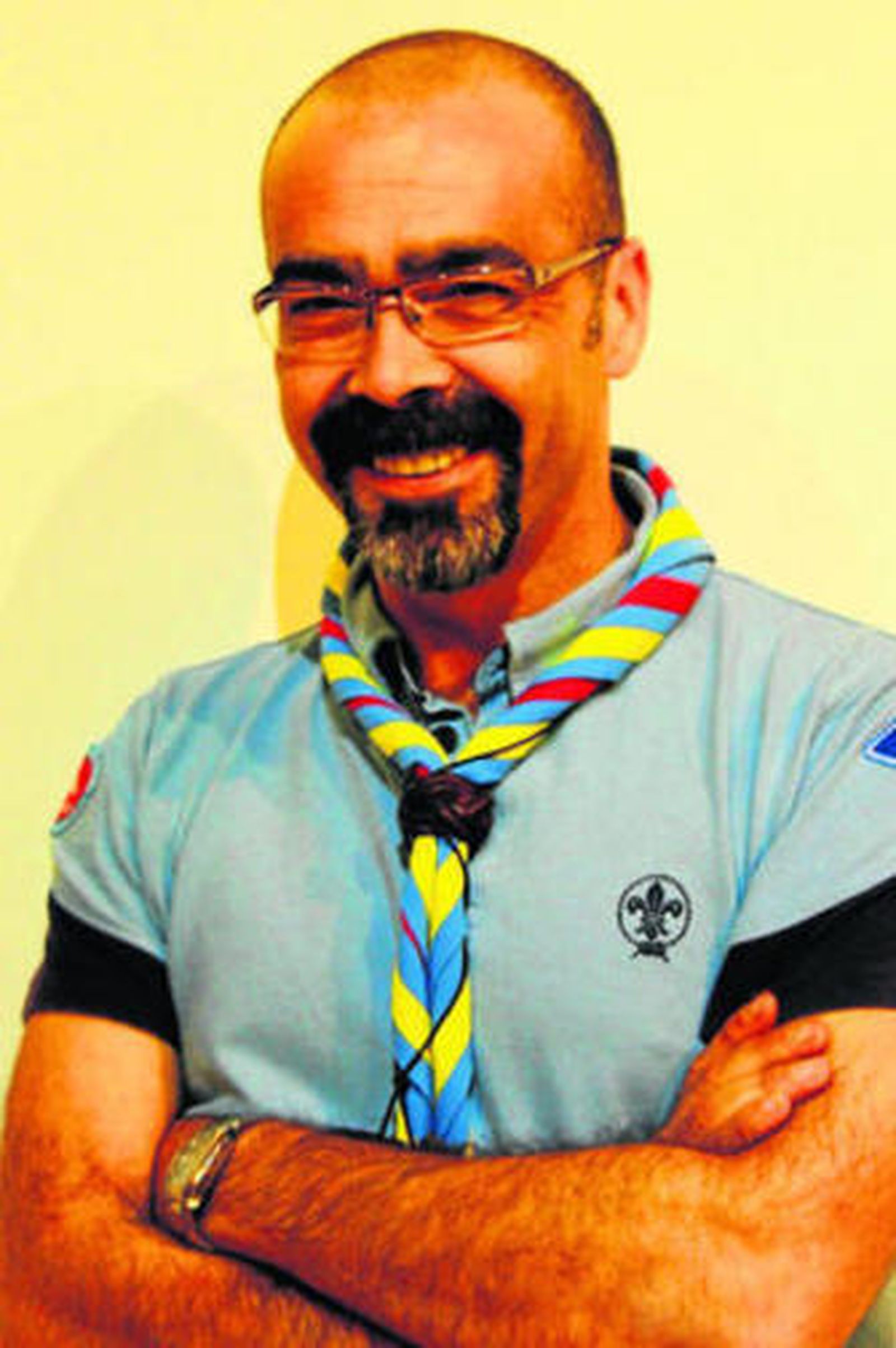 Diego Cobos, presidente de la Federación de Asociaciones de Scouts.