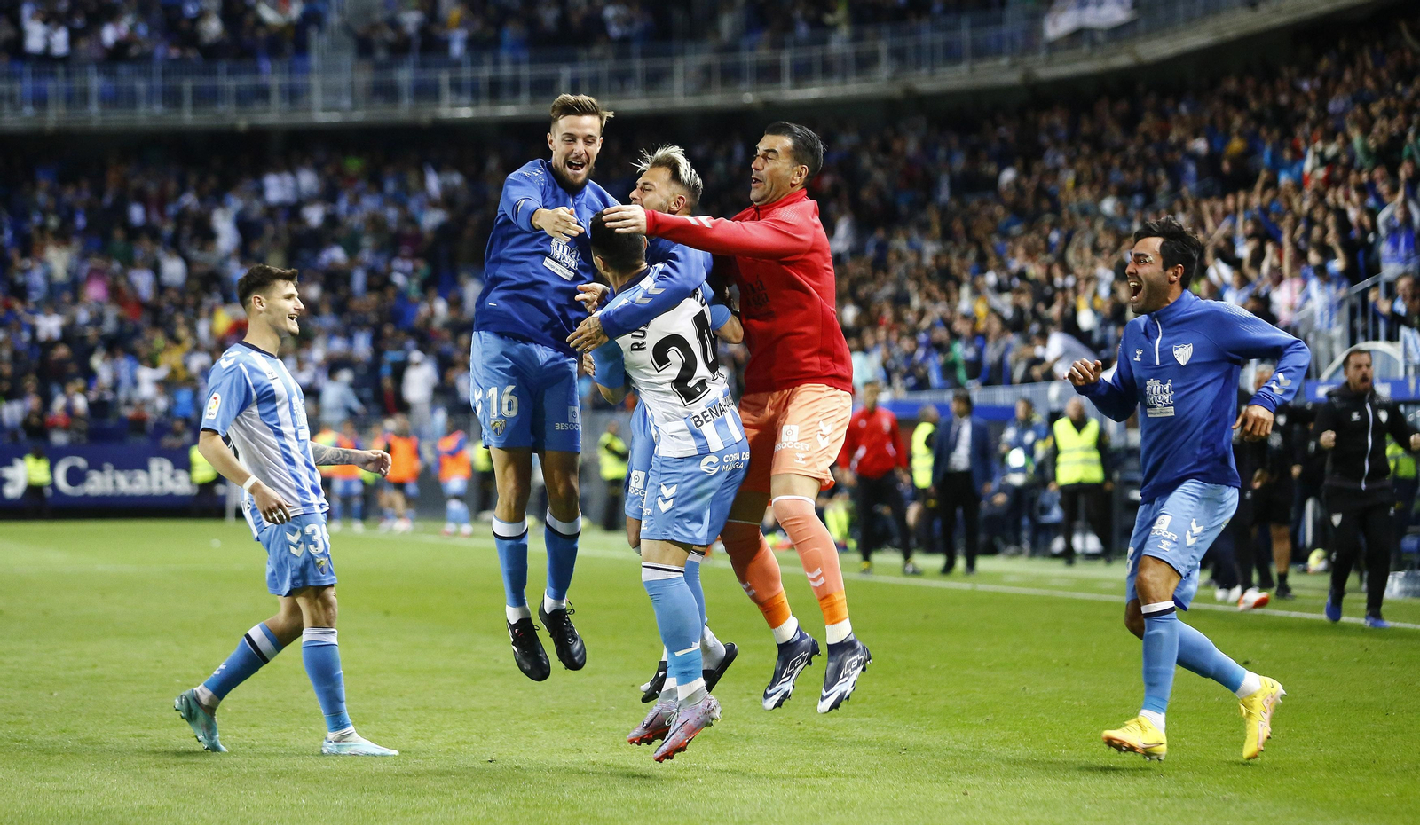 El Málaga CF-Leganés, en fotos
